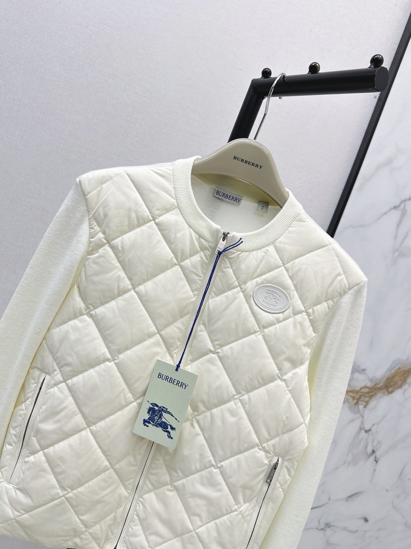Bur 26fw knit contract down jacket