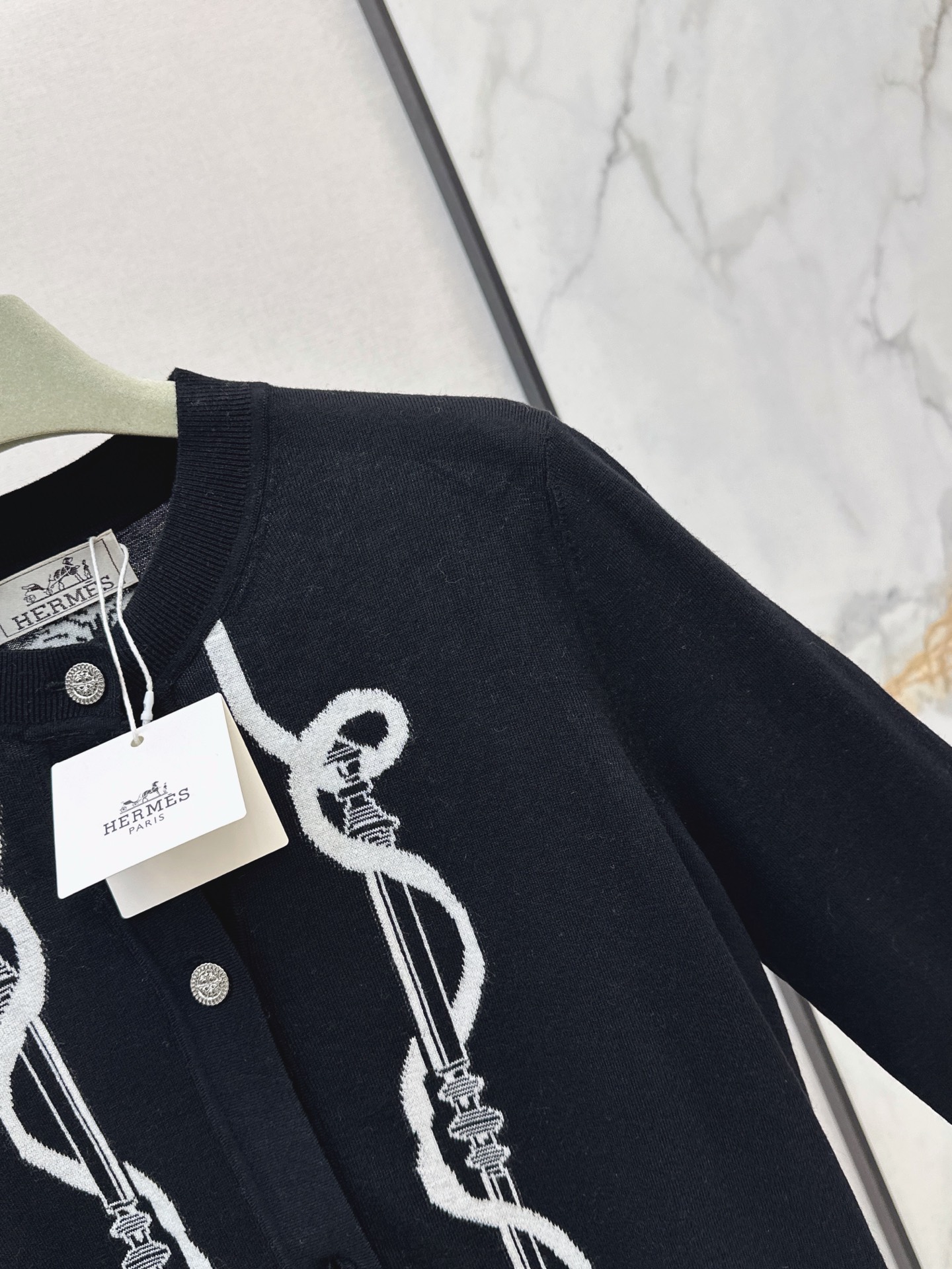 Her 26fw wool knit cardigan