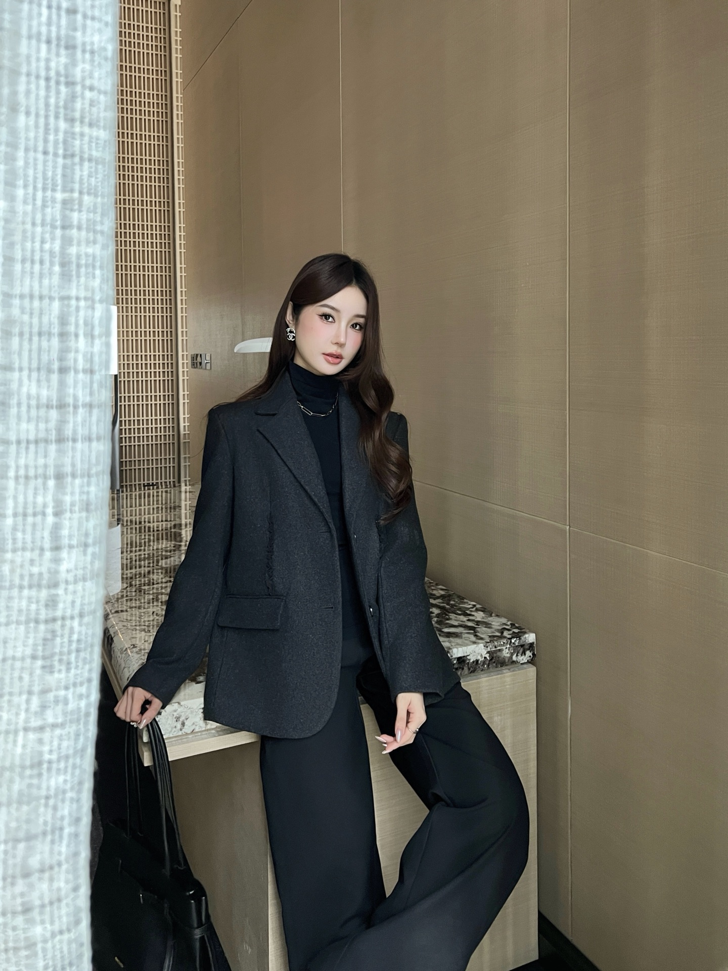Pra 26fw wool blazer