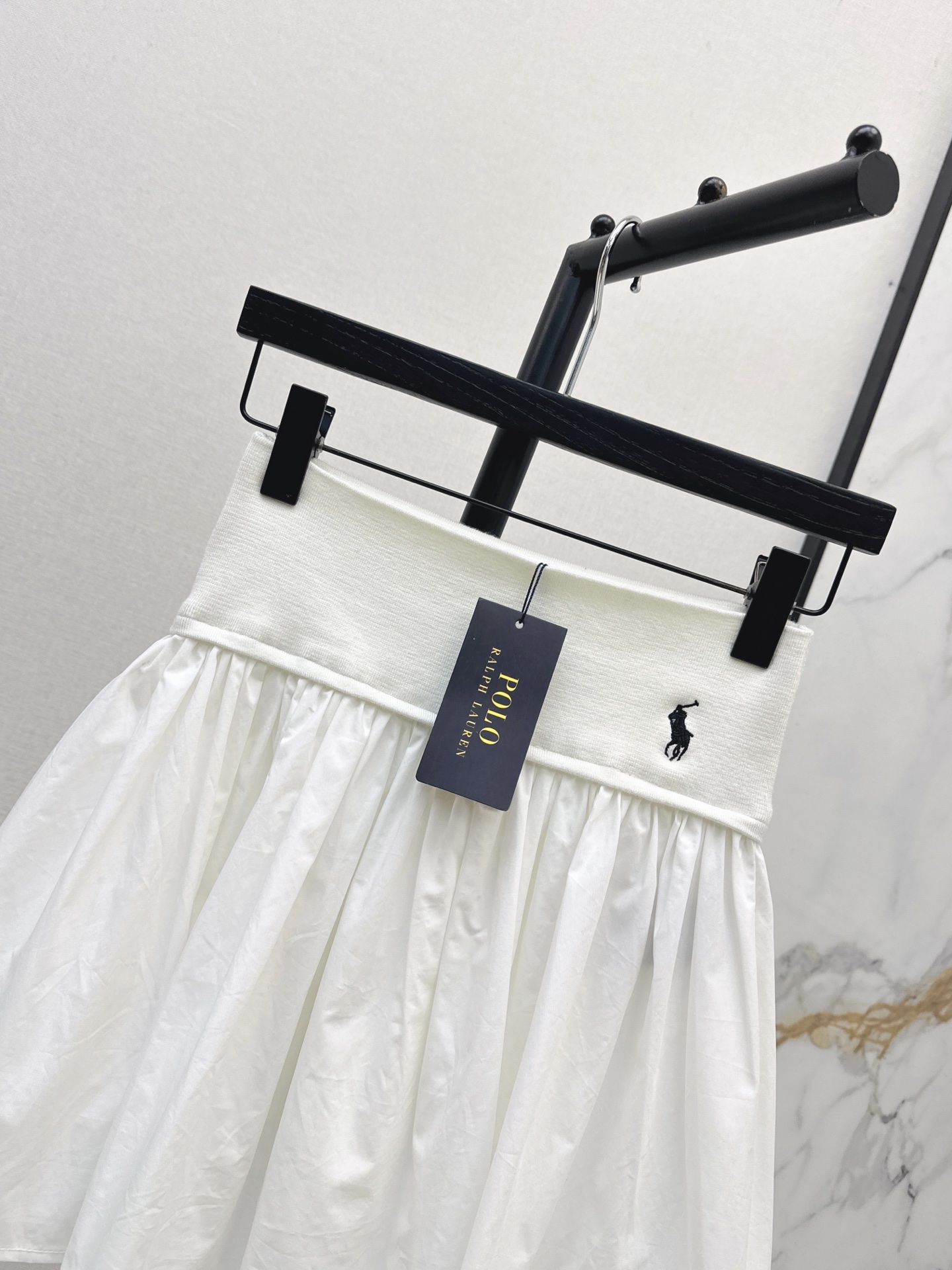 Ralp 26ss pleated mini skirt