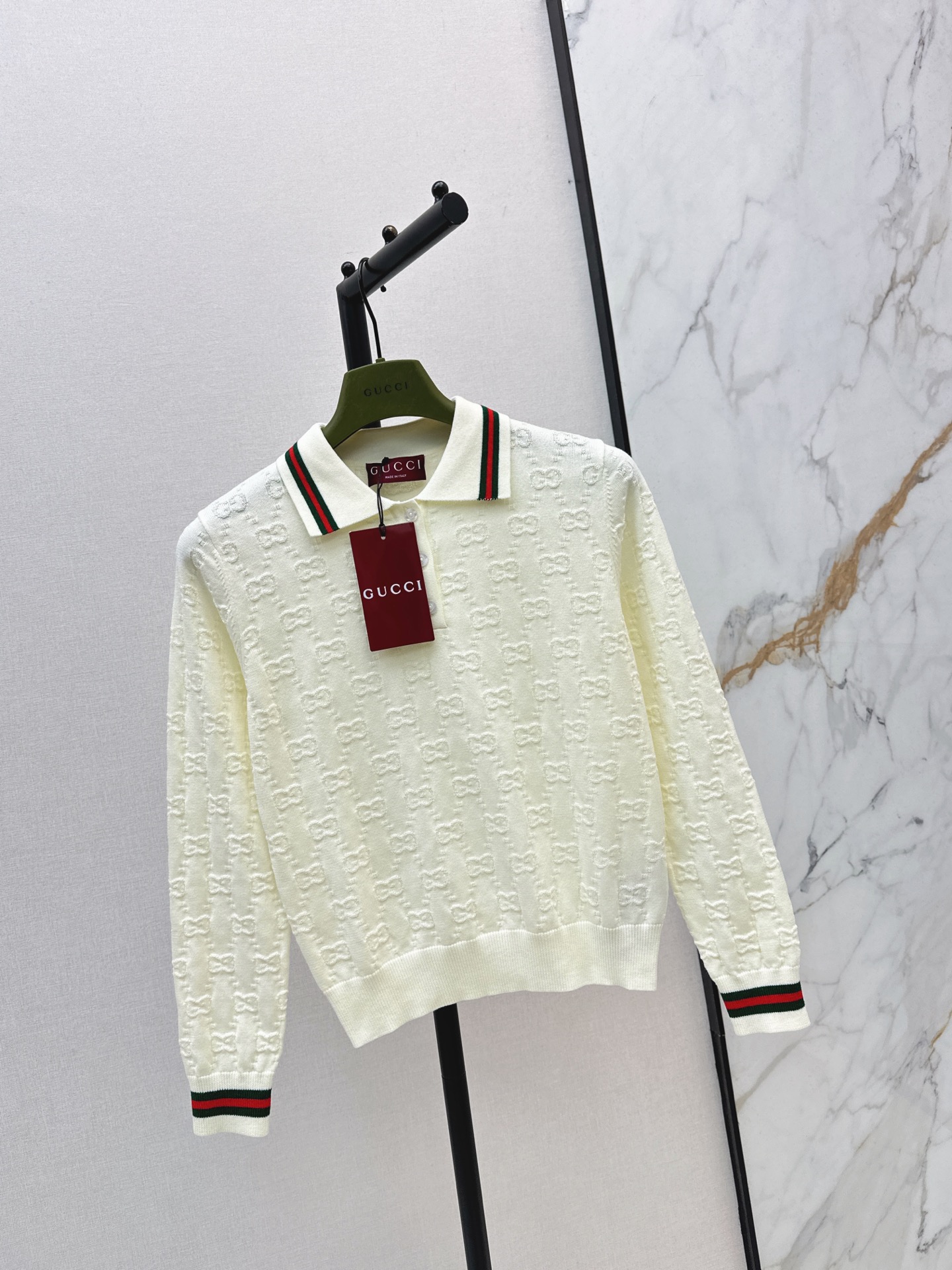 Guc 26fw jacquard sweater