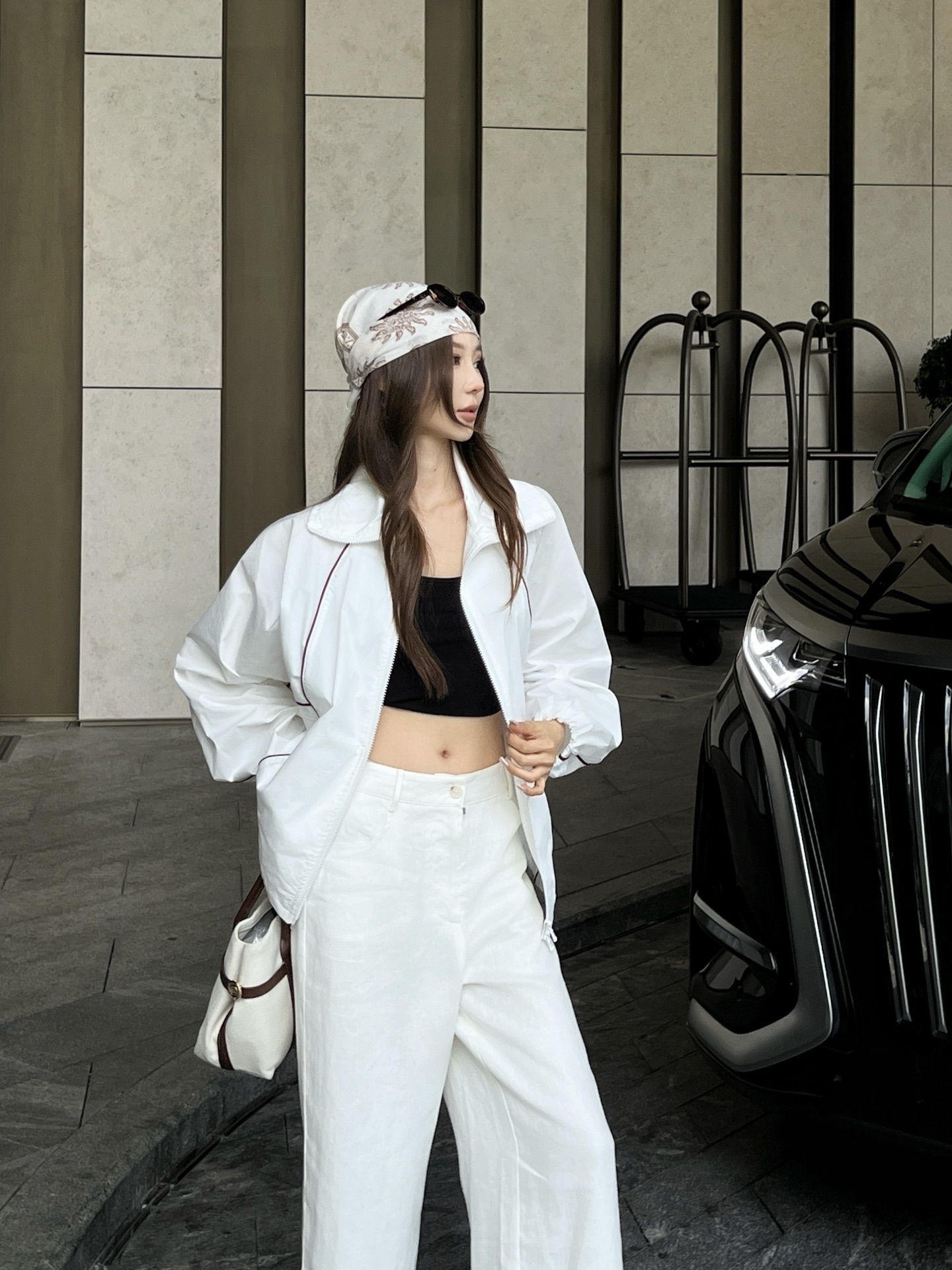 Brun 26ss zipper jacket