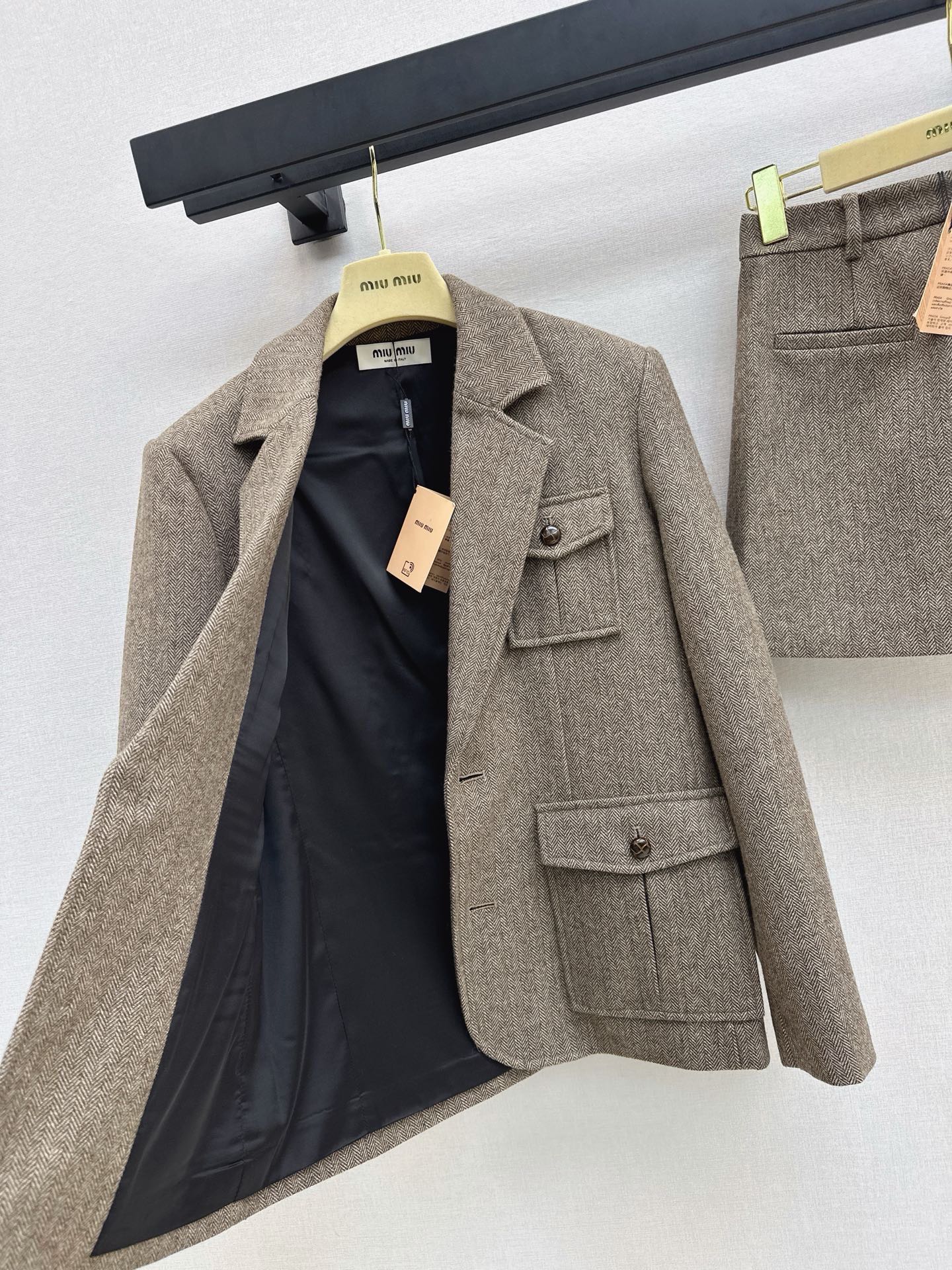 Miu 26fw wool blazer