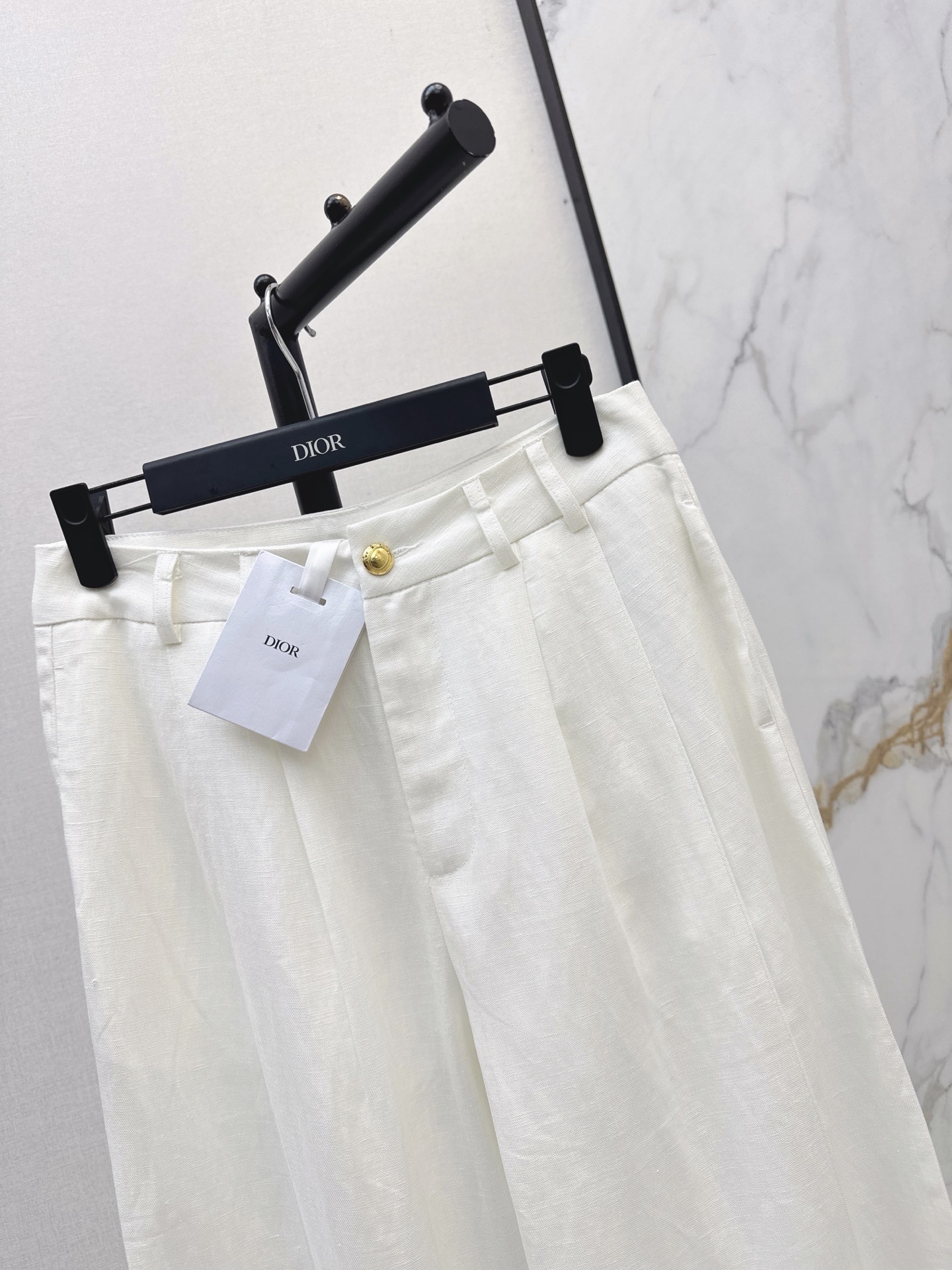 CD 26ss linen straight pants