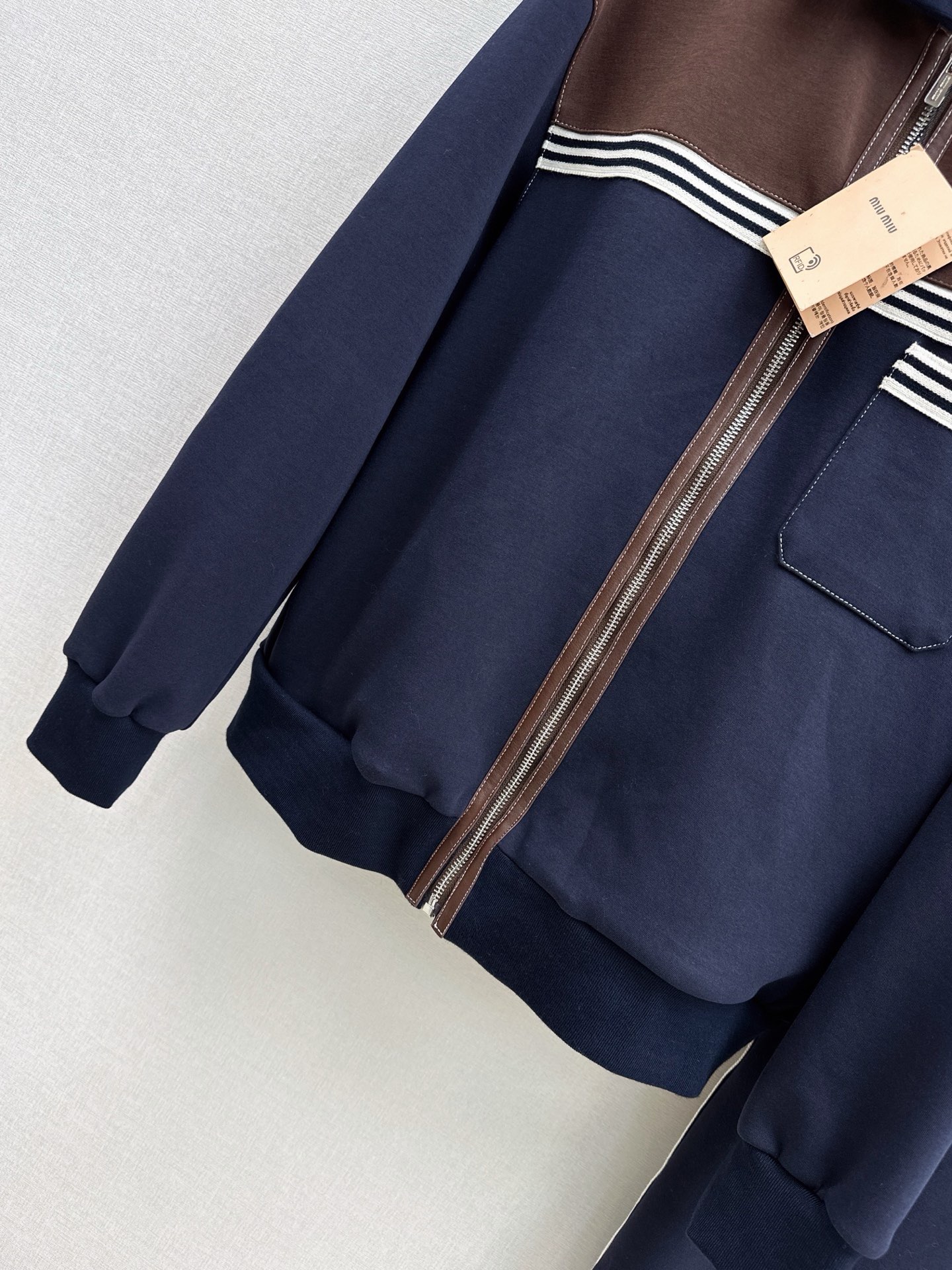 Miu 26fw casual jacket pants set