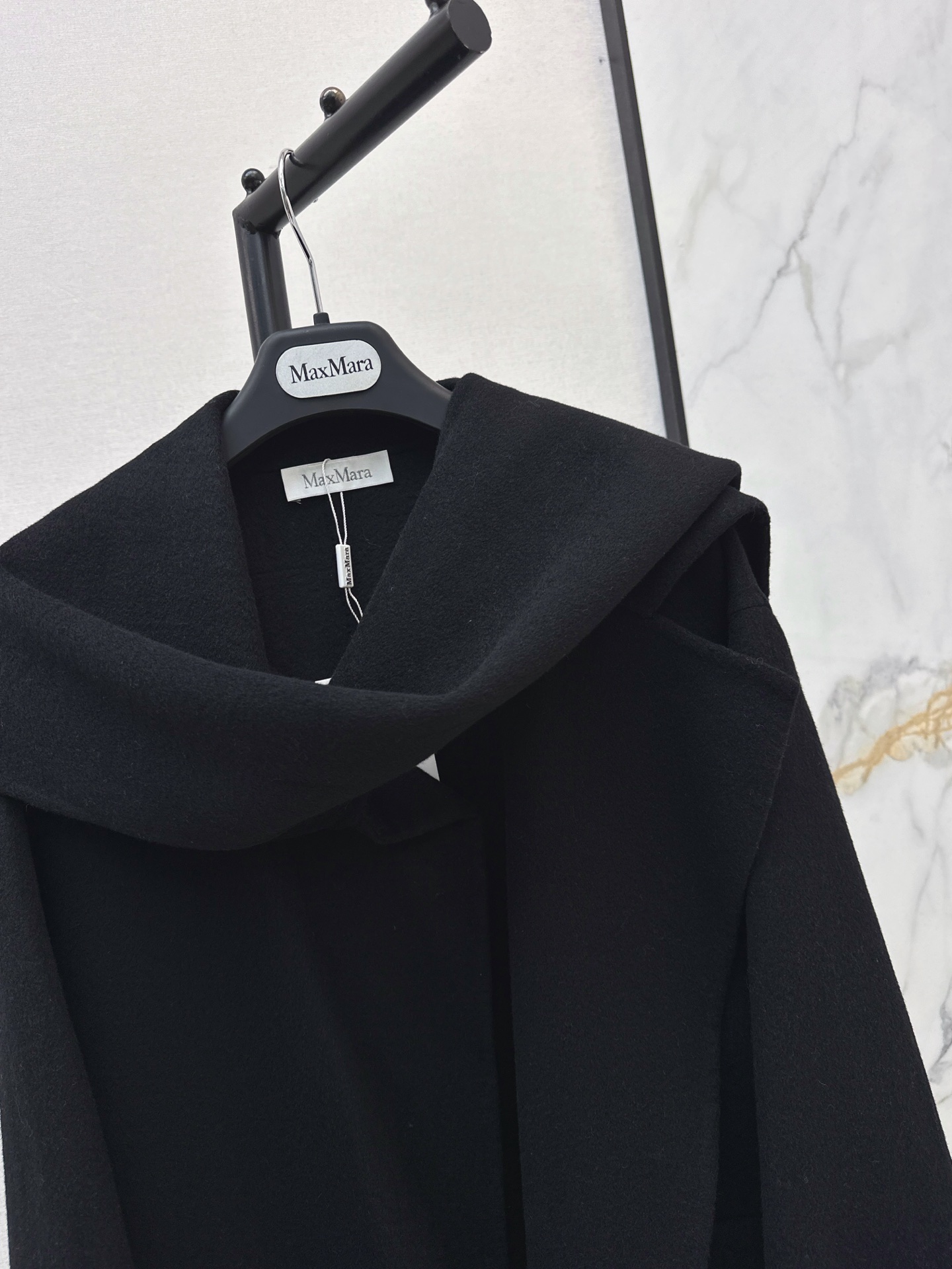 Loui 26fw woolen scarf overcoats