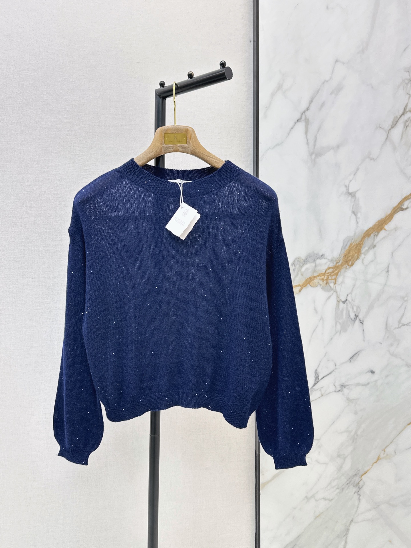 Brun 26fw sequin knitwear
