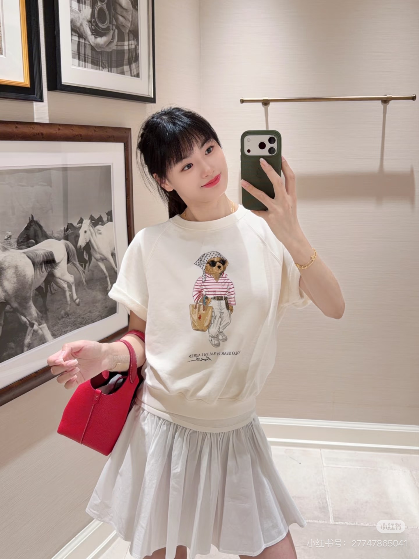 Ralp 26fw ebroidery sweater