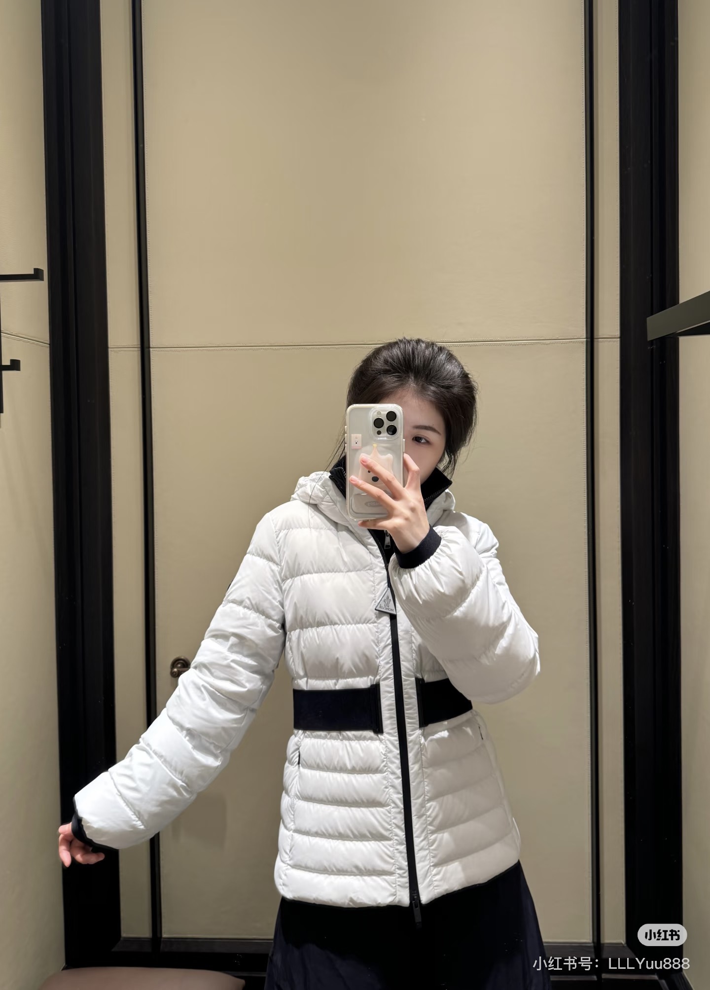 Monc 26fw hooded jacket