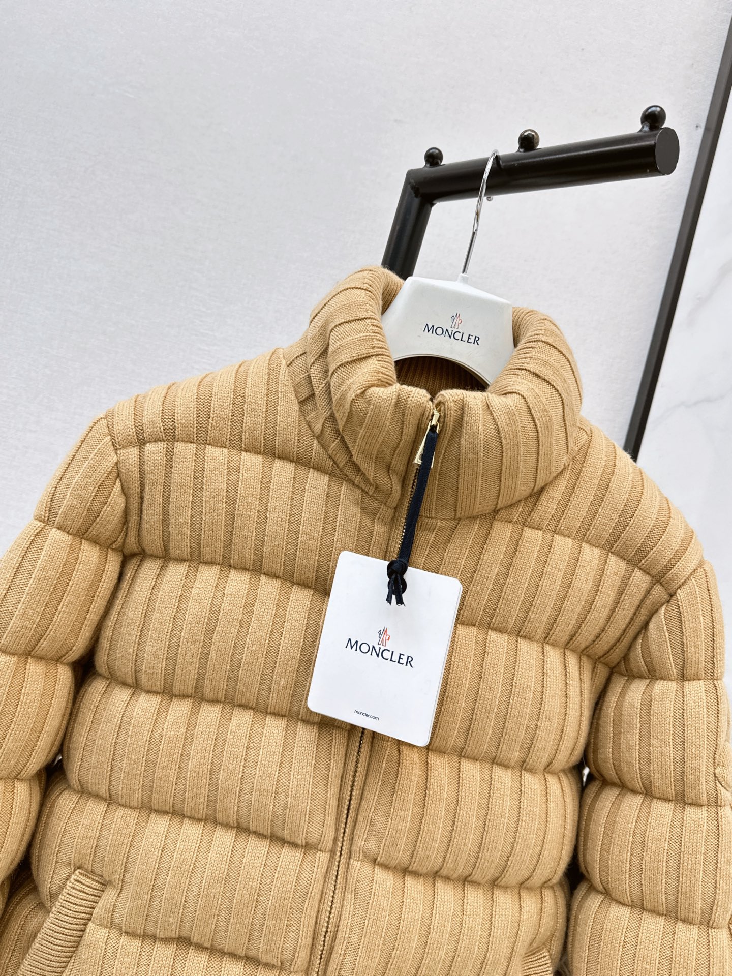 Monc 26fw knit down jacket
