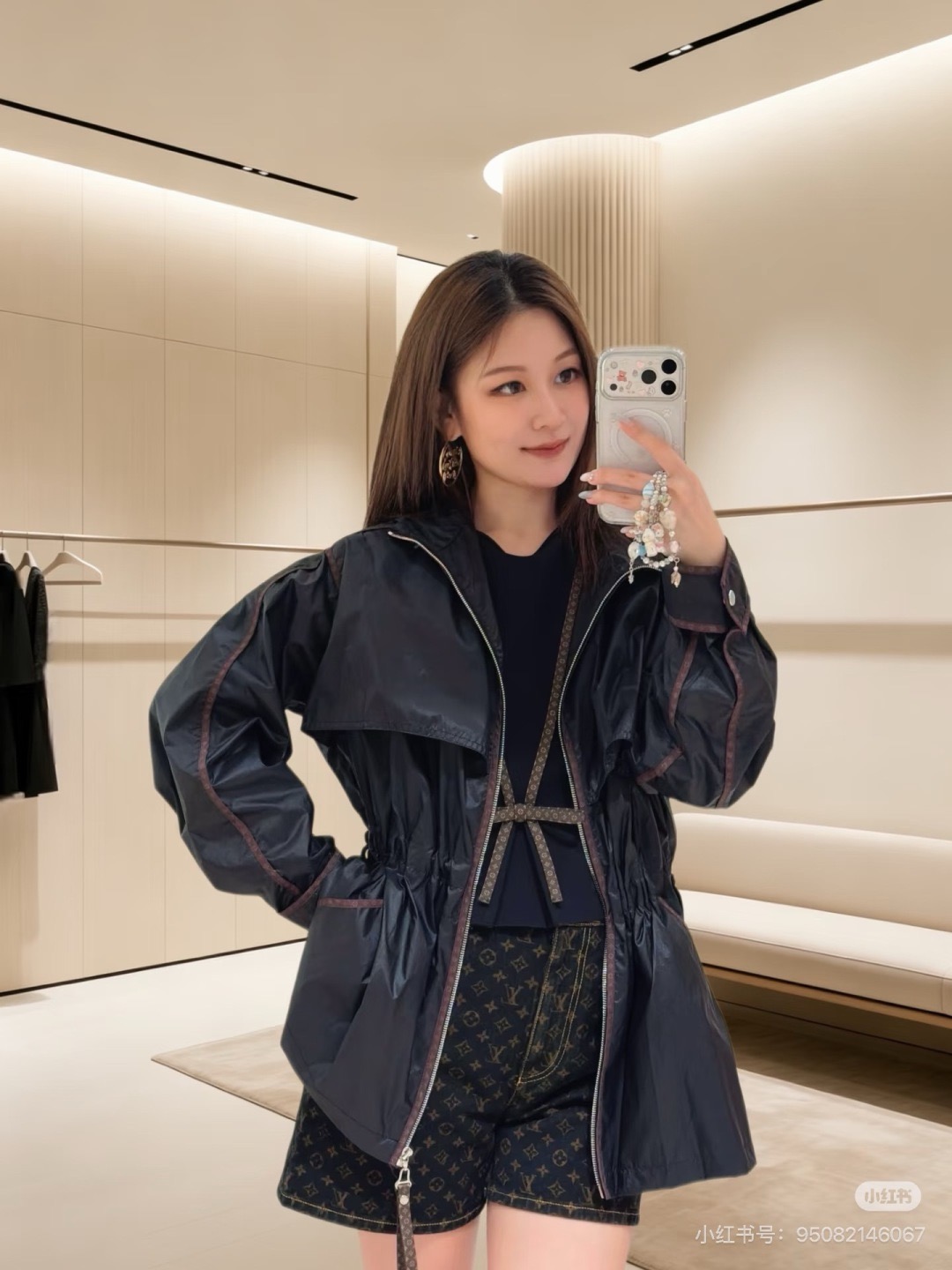 Loui 26fw hooded jacket
