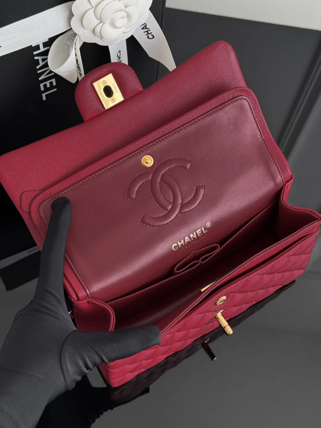Chan CF23 chain shoulder bag
