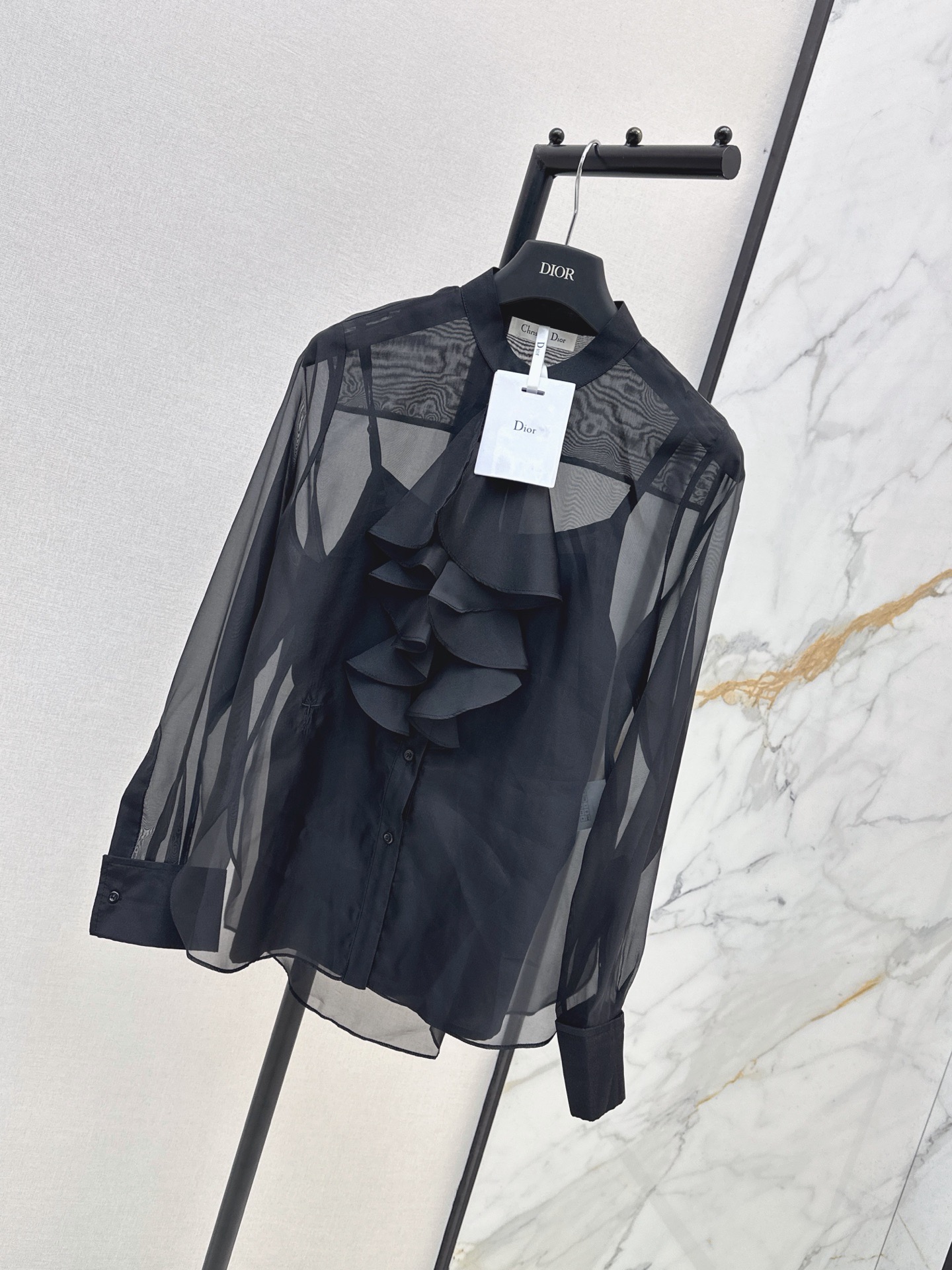 CD 26ss ruffle shirt