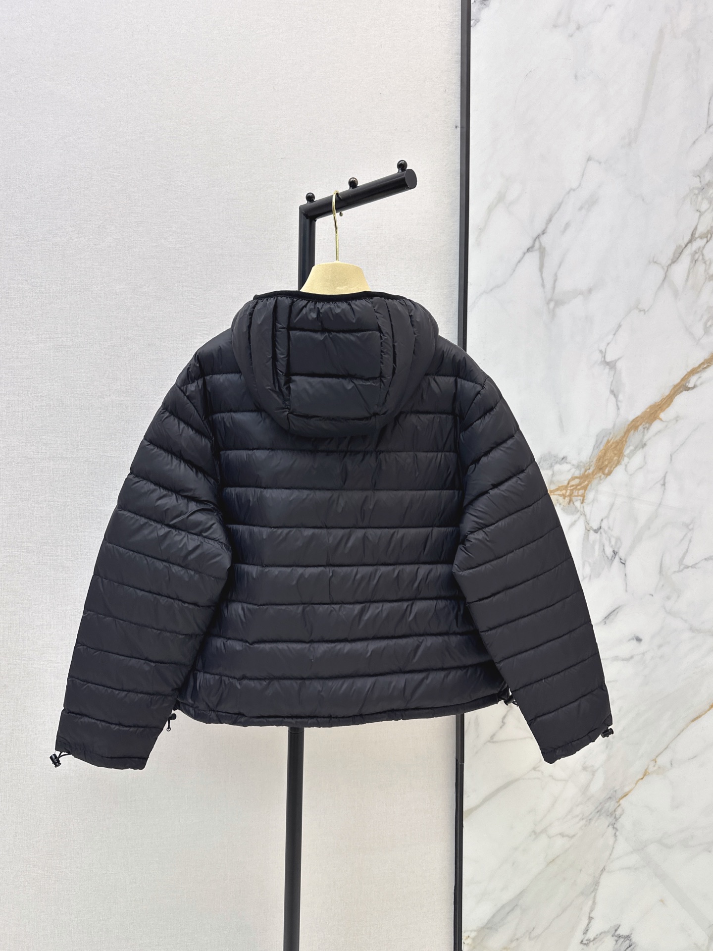 Miu 26fw hooded down jacket