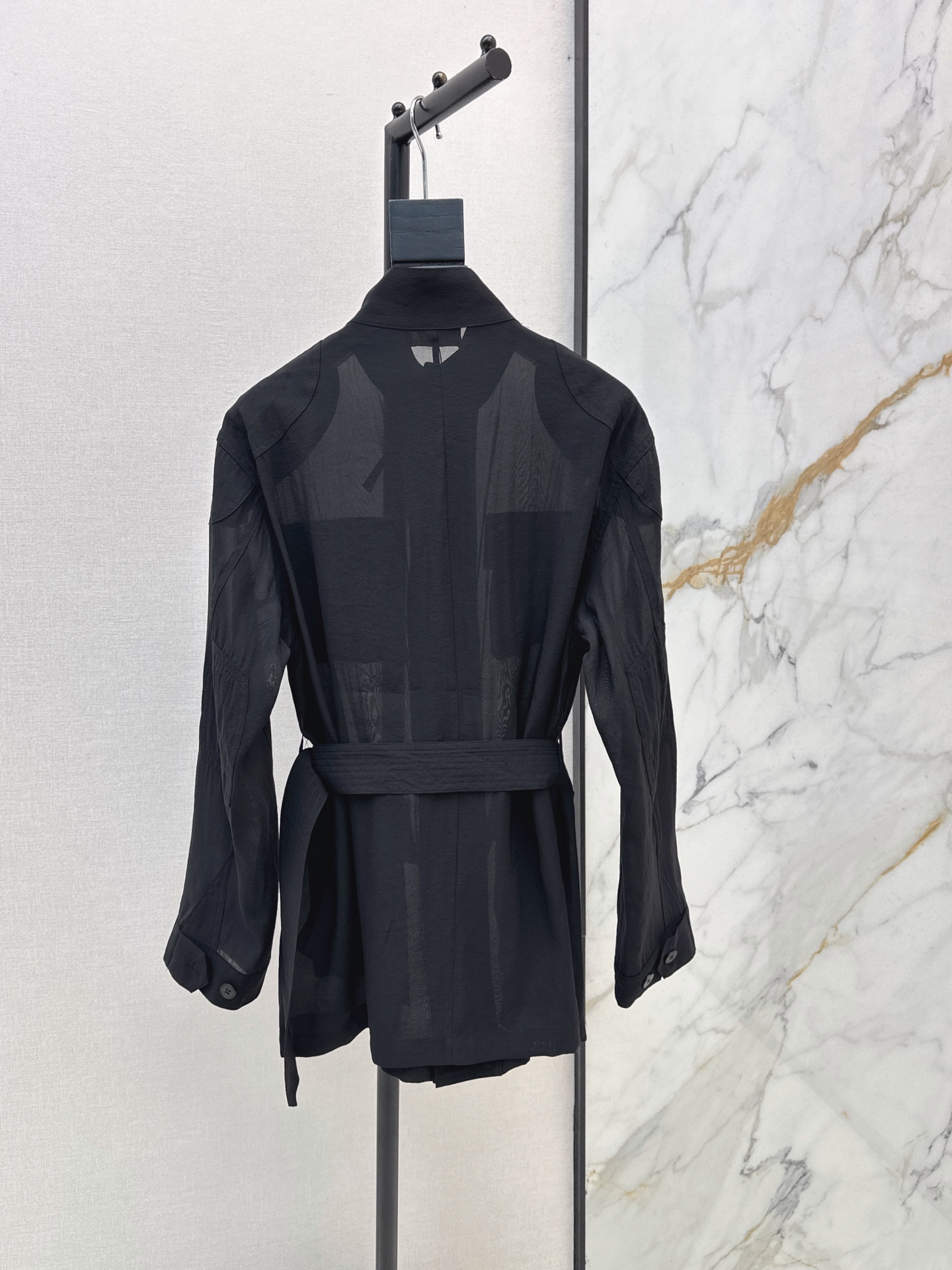 Ralp 26fw stand collar belted jacket