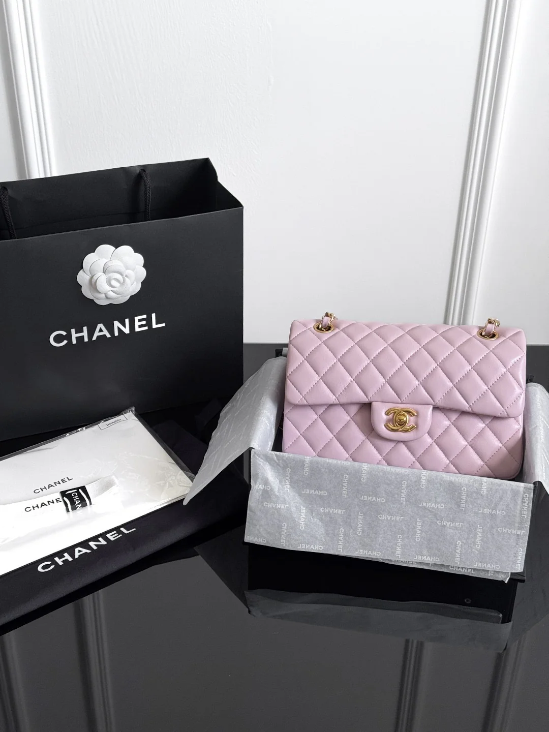 Chan cf23 chain shoulder bag