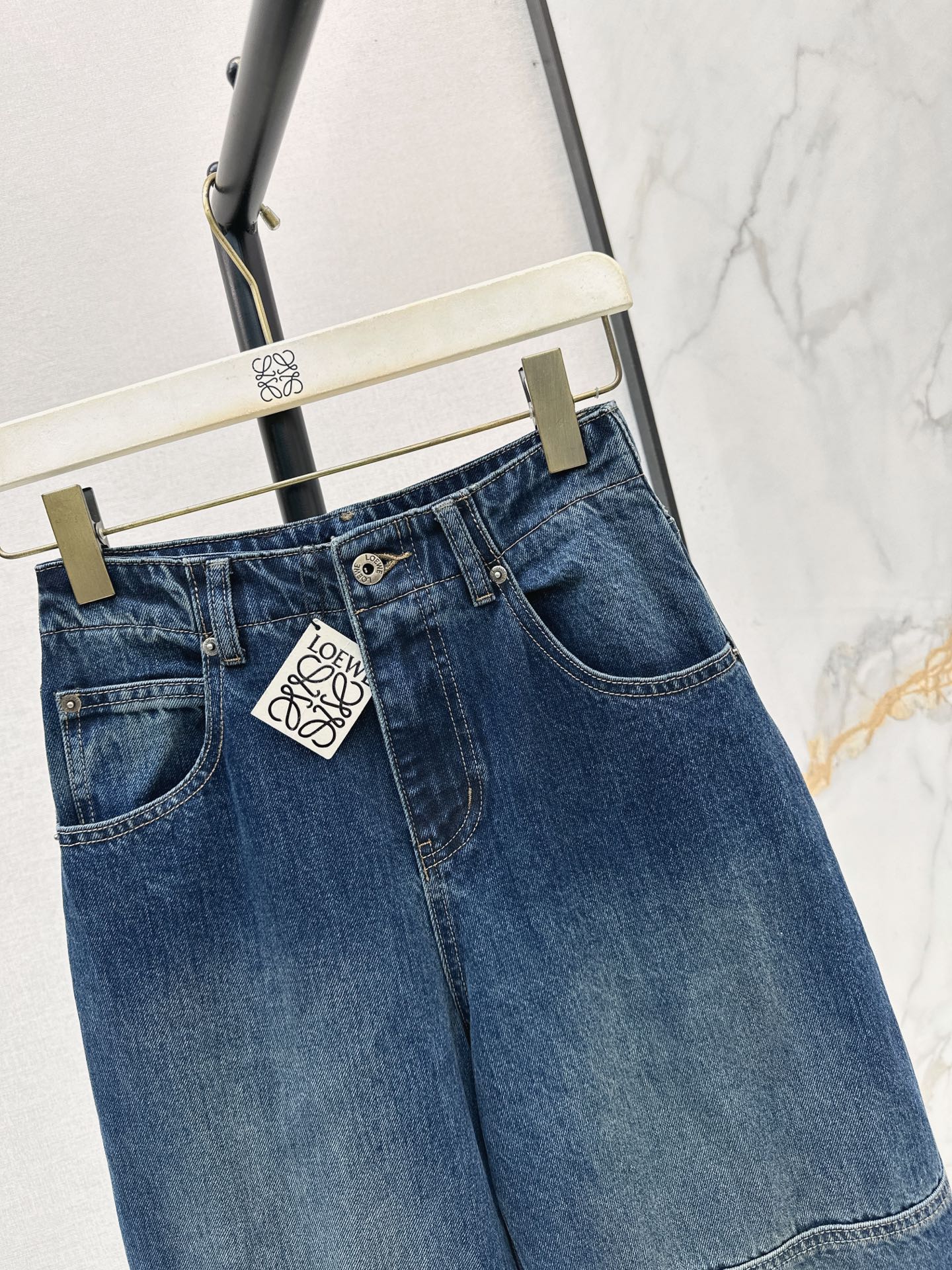 Loe 26fw wide-leg jeans