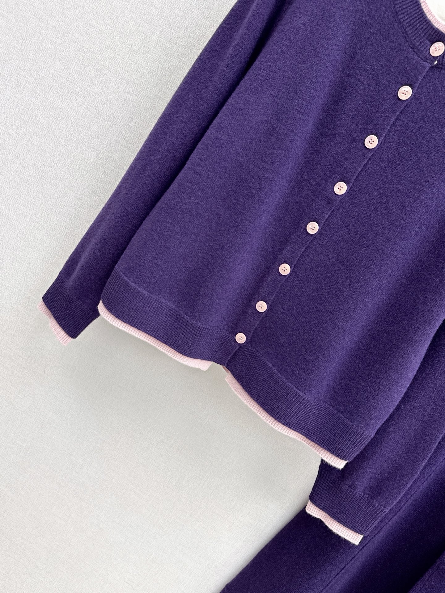 Max 26fw knit cardigan pants sets