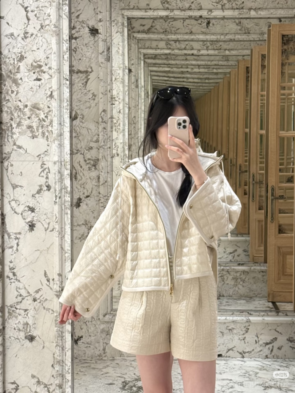 Monc 26fw hooded padded jacket