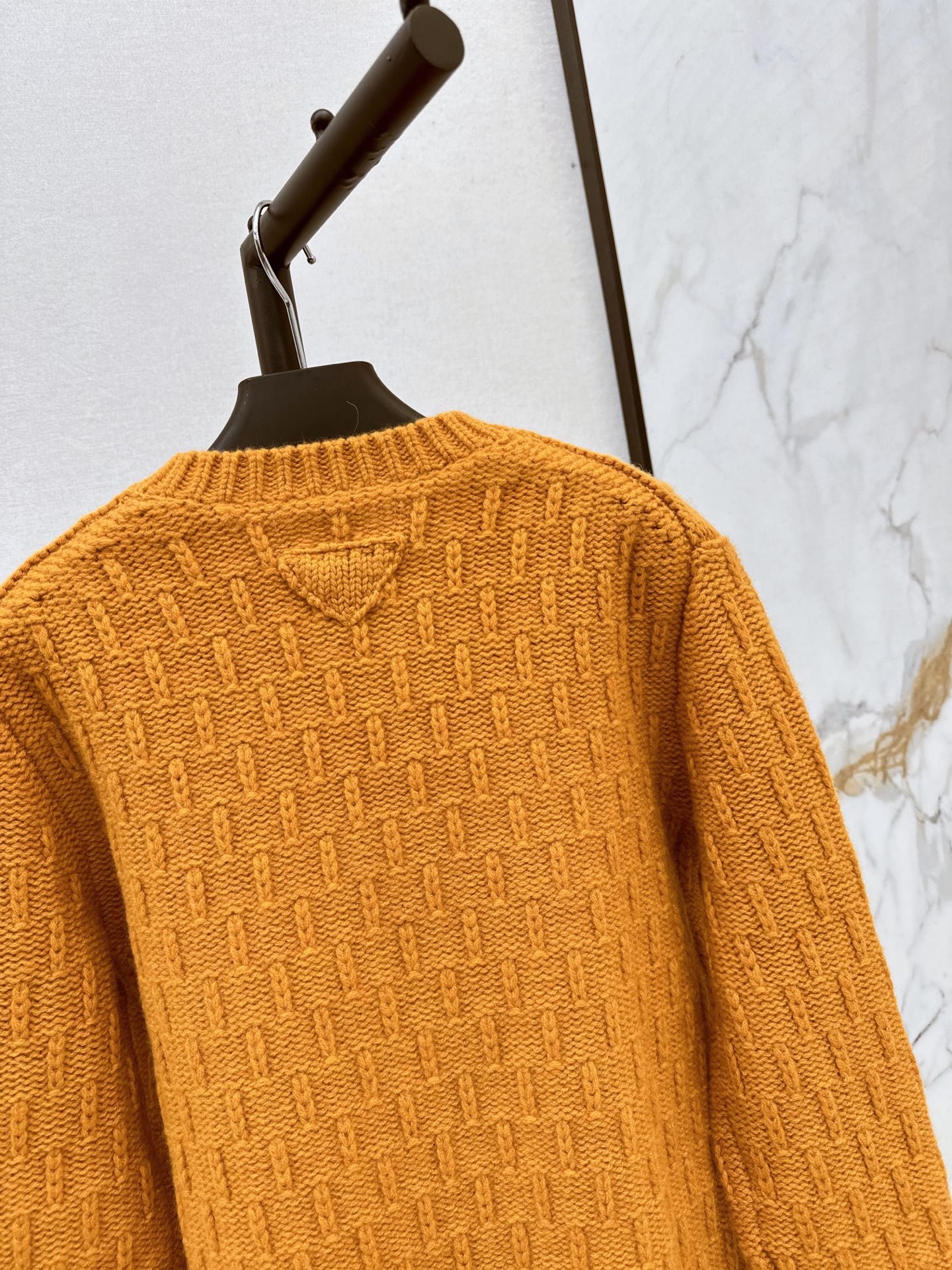 Pra 26fw zipper knit jacket