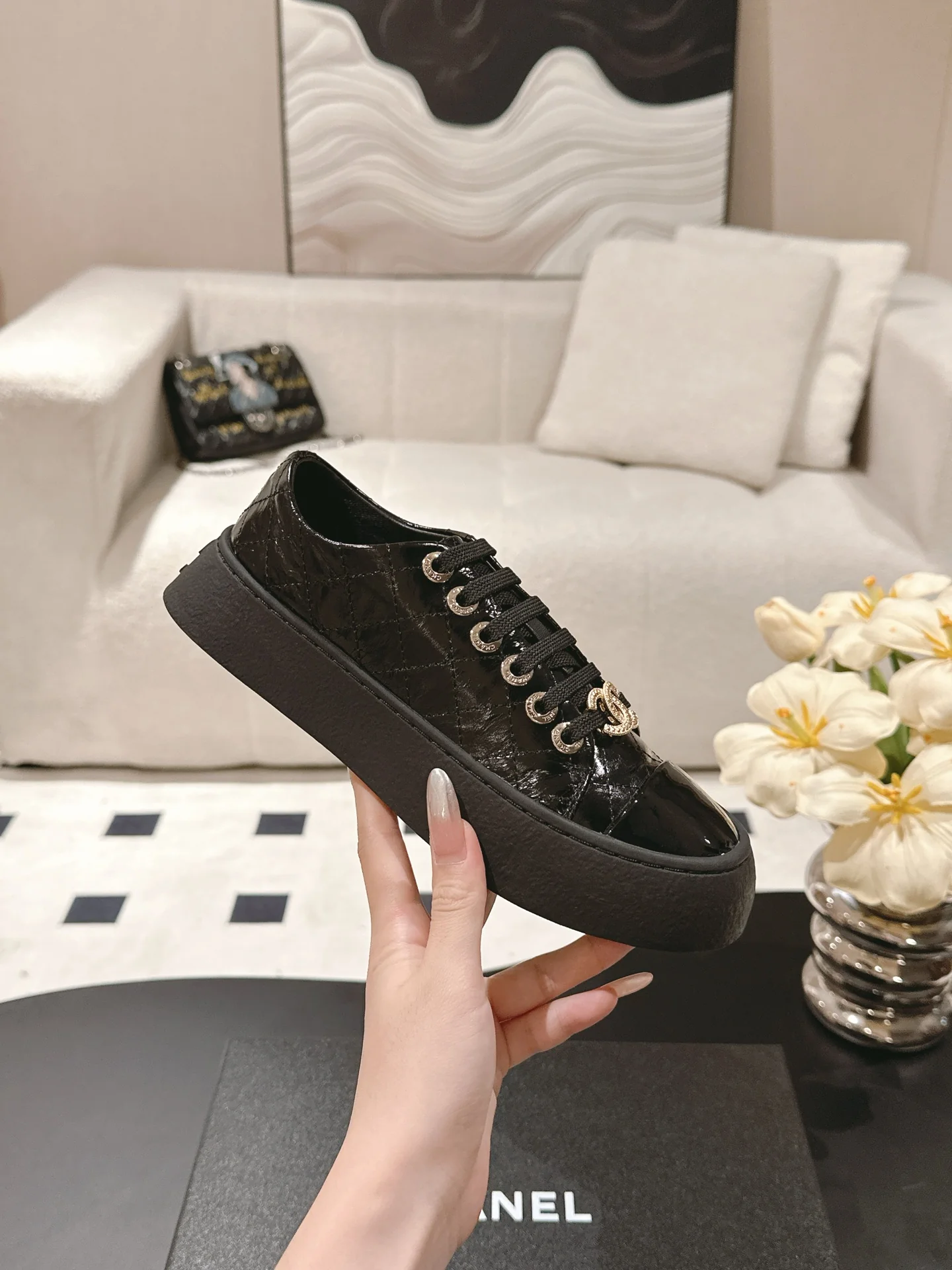 Chan 25fw board shoes