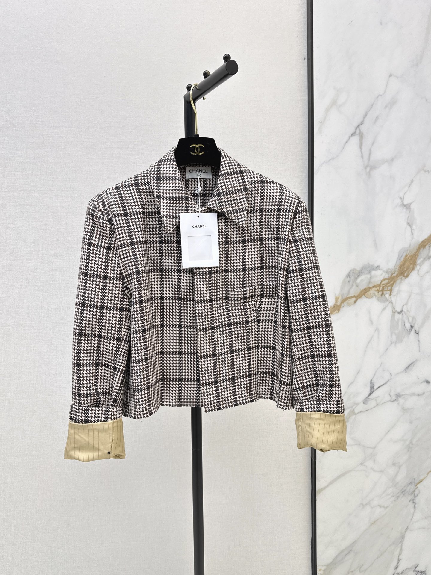 Chan 26fw houndstooth jacket