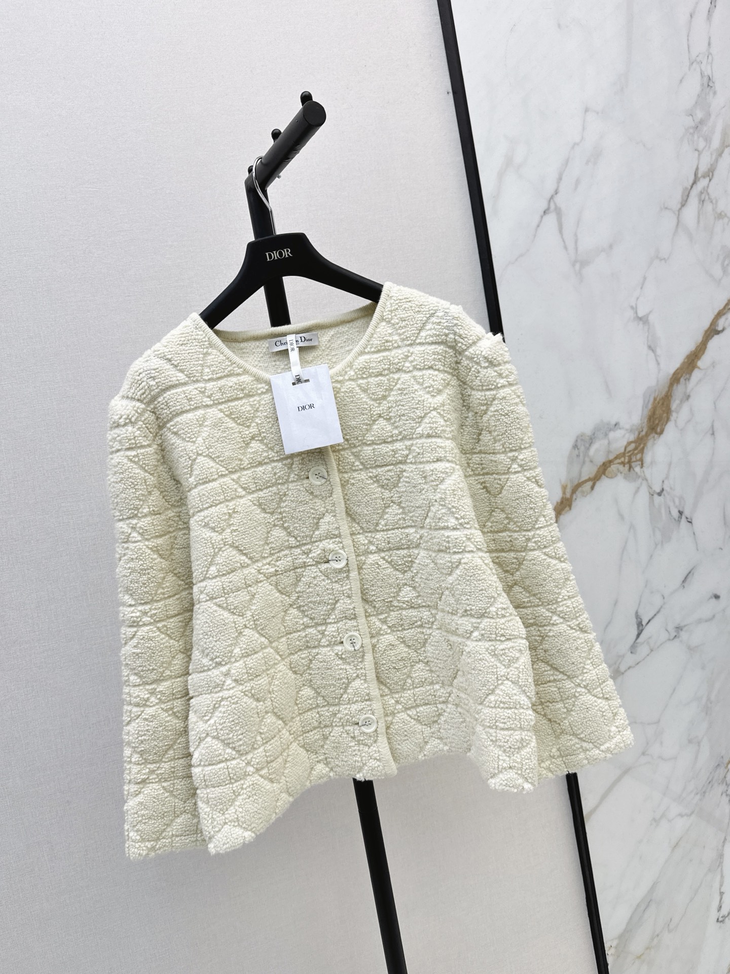 CD 26fw textured jacket