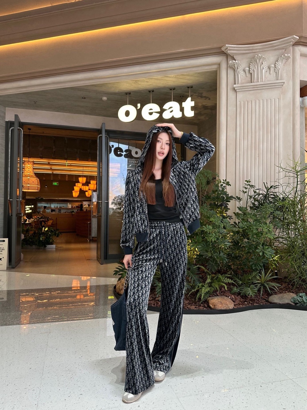 CD 26fw jacquard casual jacket pants sets