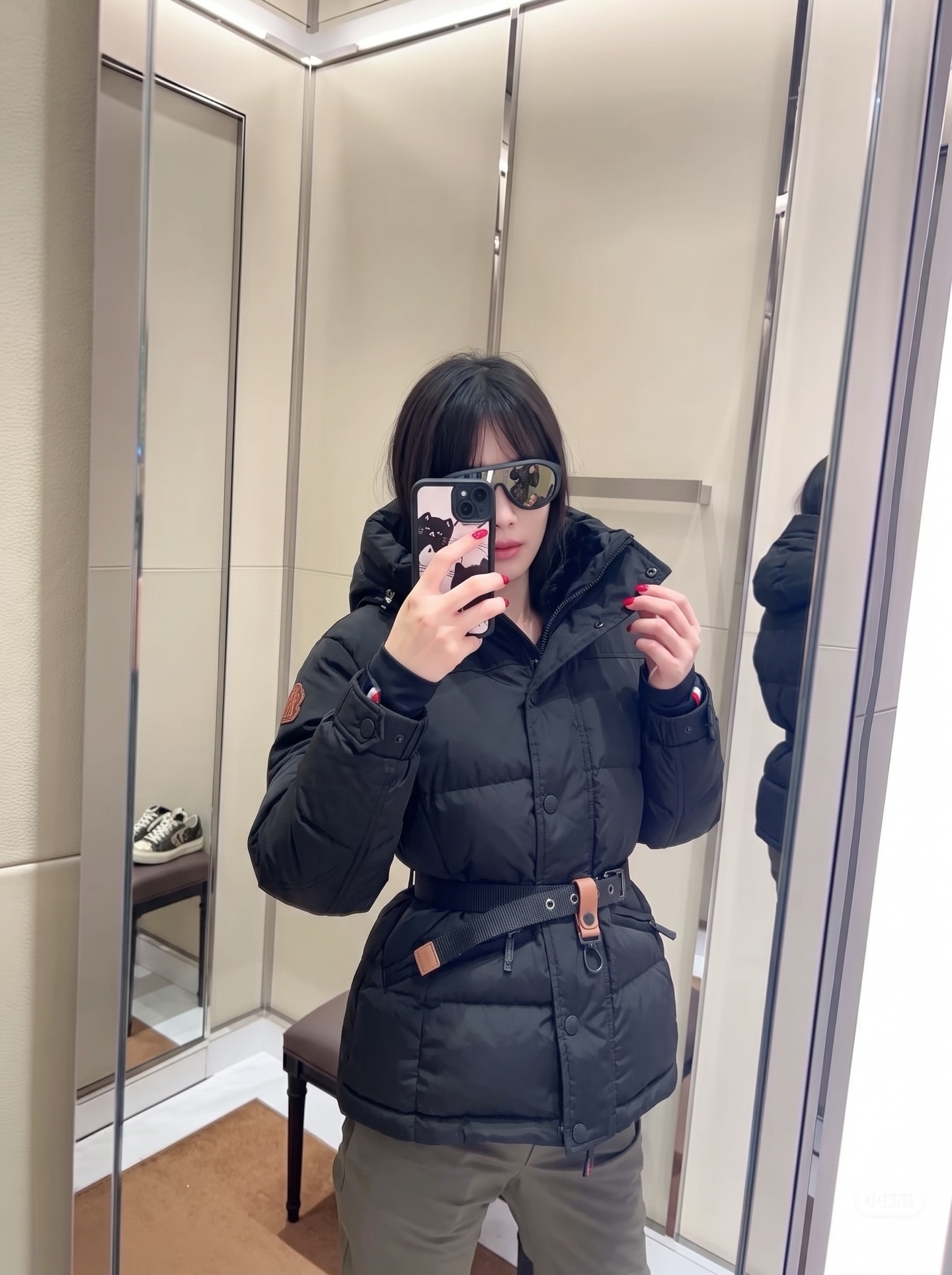 Monc 26fw down ski jacket