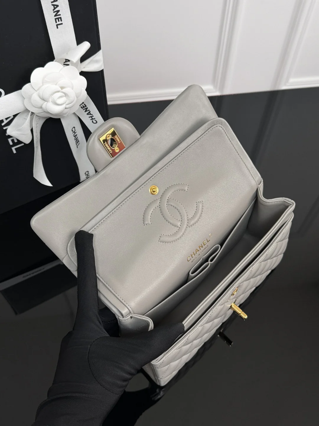 Chan cf23 chain shoulder bag