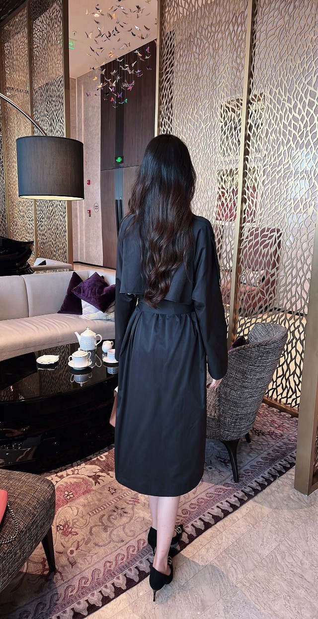 Celi 26fw belted trench coats