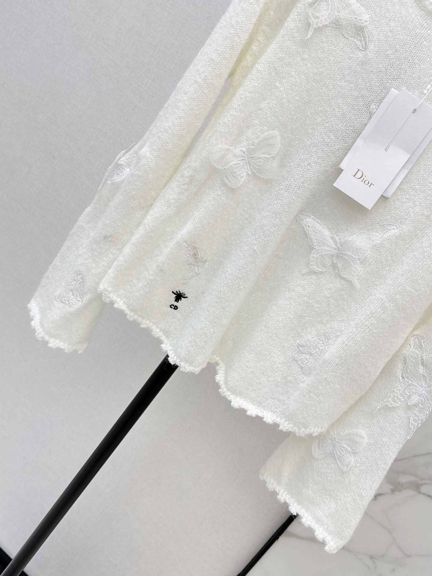 CD 26fw 3d bow knit sweater