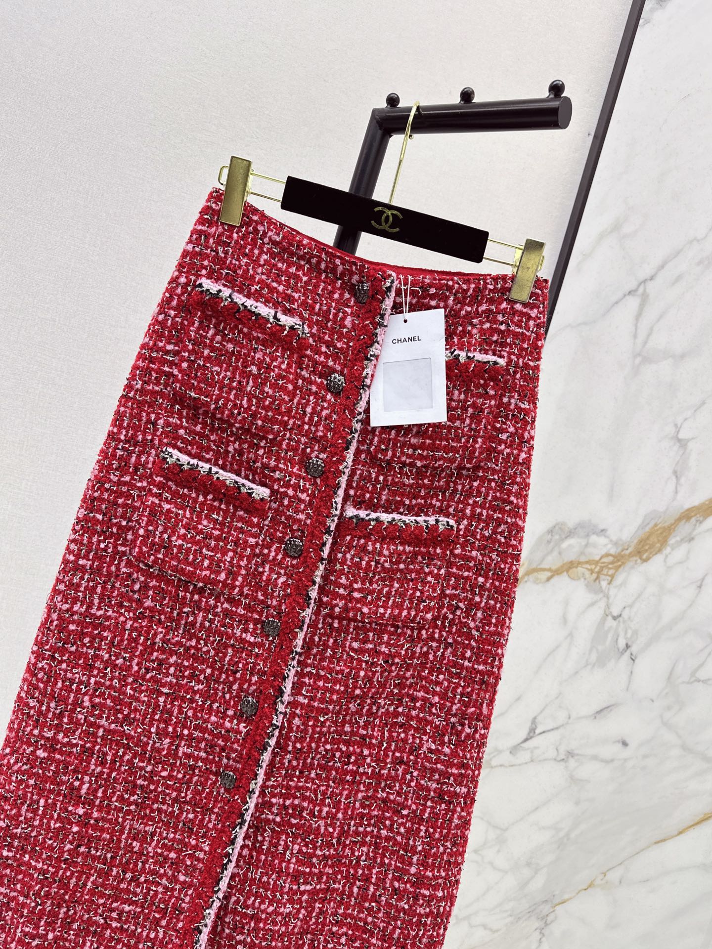 Chan 26fw tweed skirt