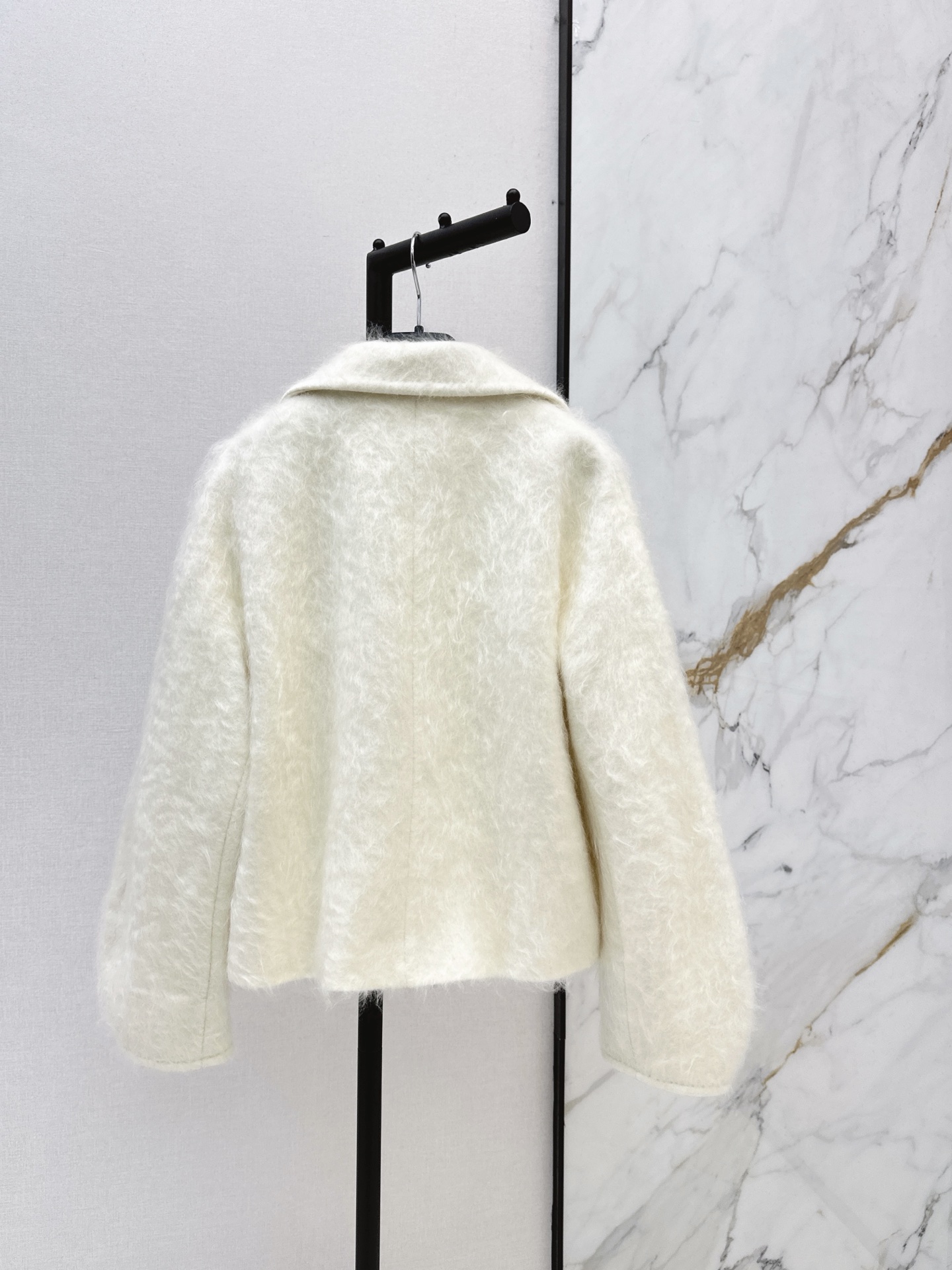 Max 26fw cropped woolen jacket