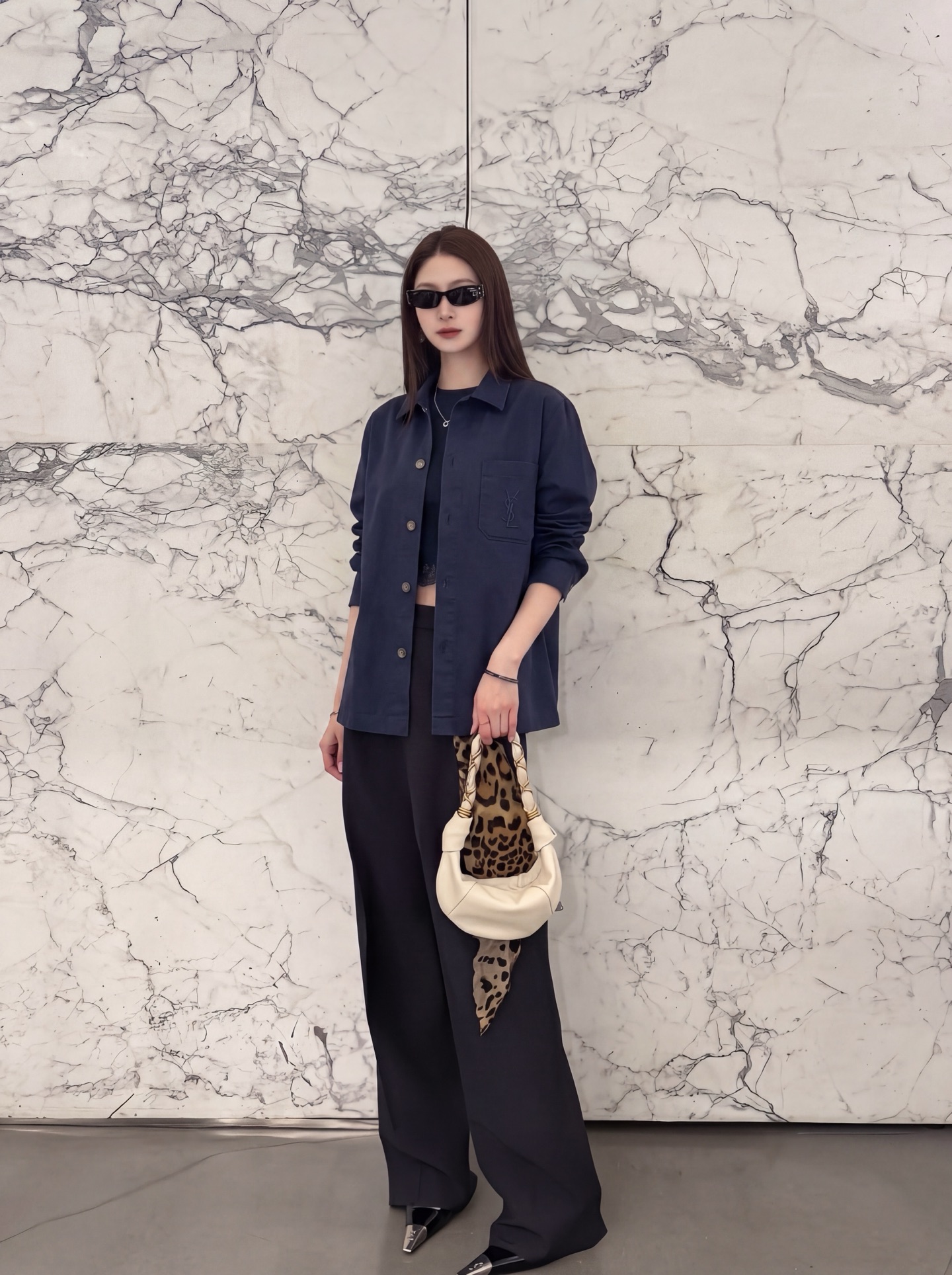 Sain 26fw denim shirt