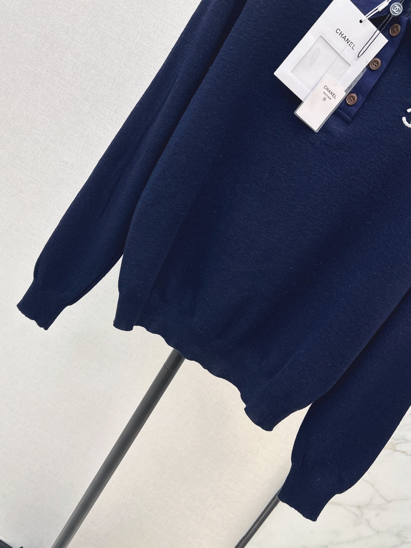 Chan 26fw polo knitwear