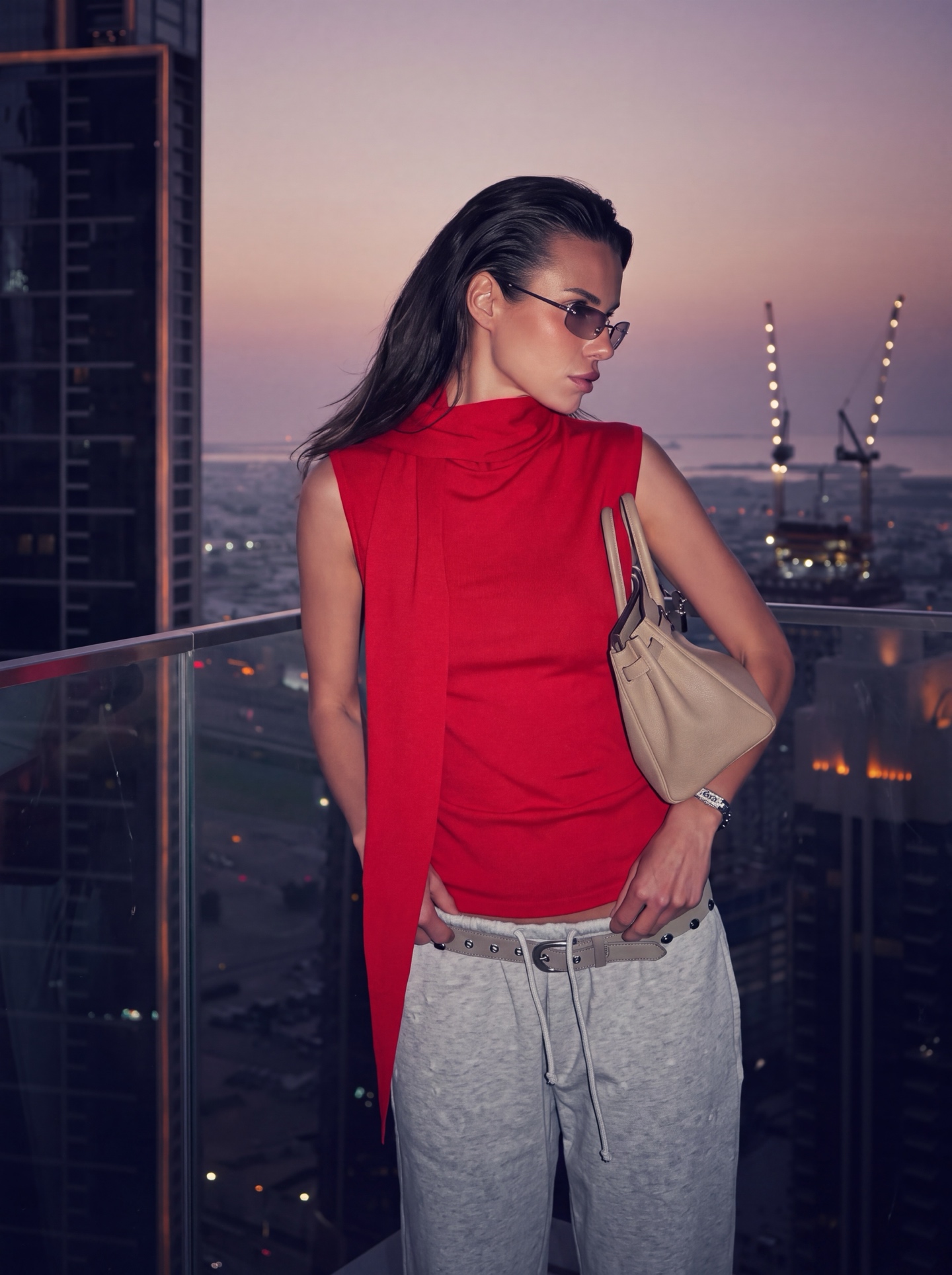 Row 26fw sleeveless knit vest