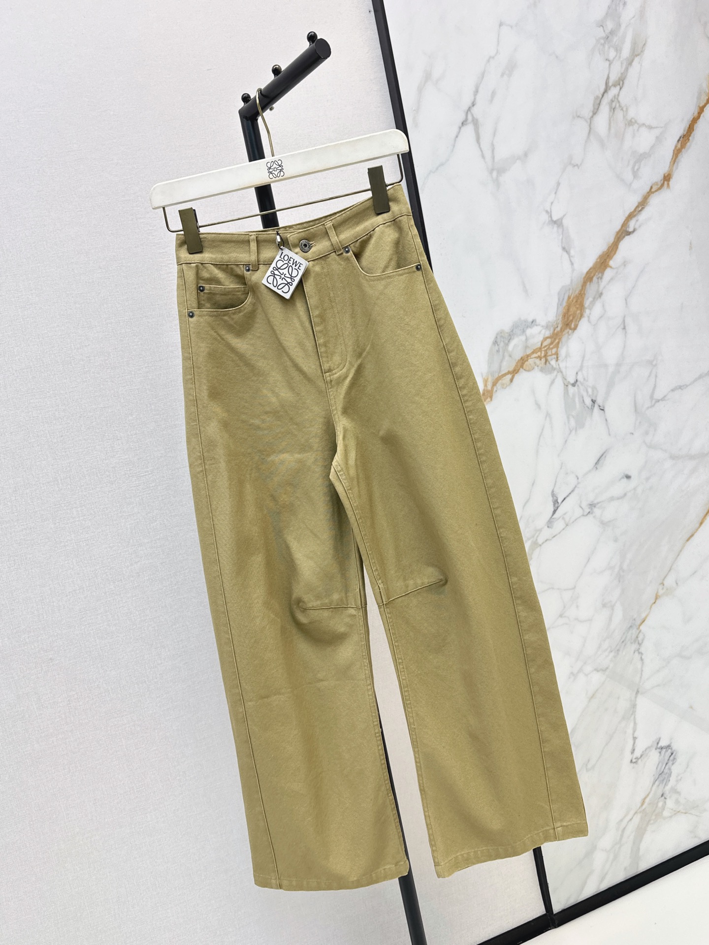 Loe 26fw straight-leg pants