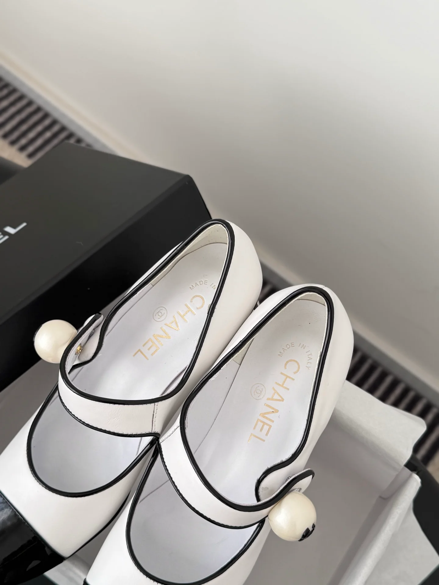 Chan 25fw mary jane chunky heel