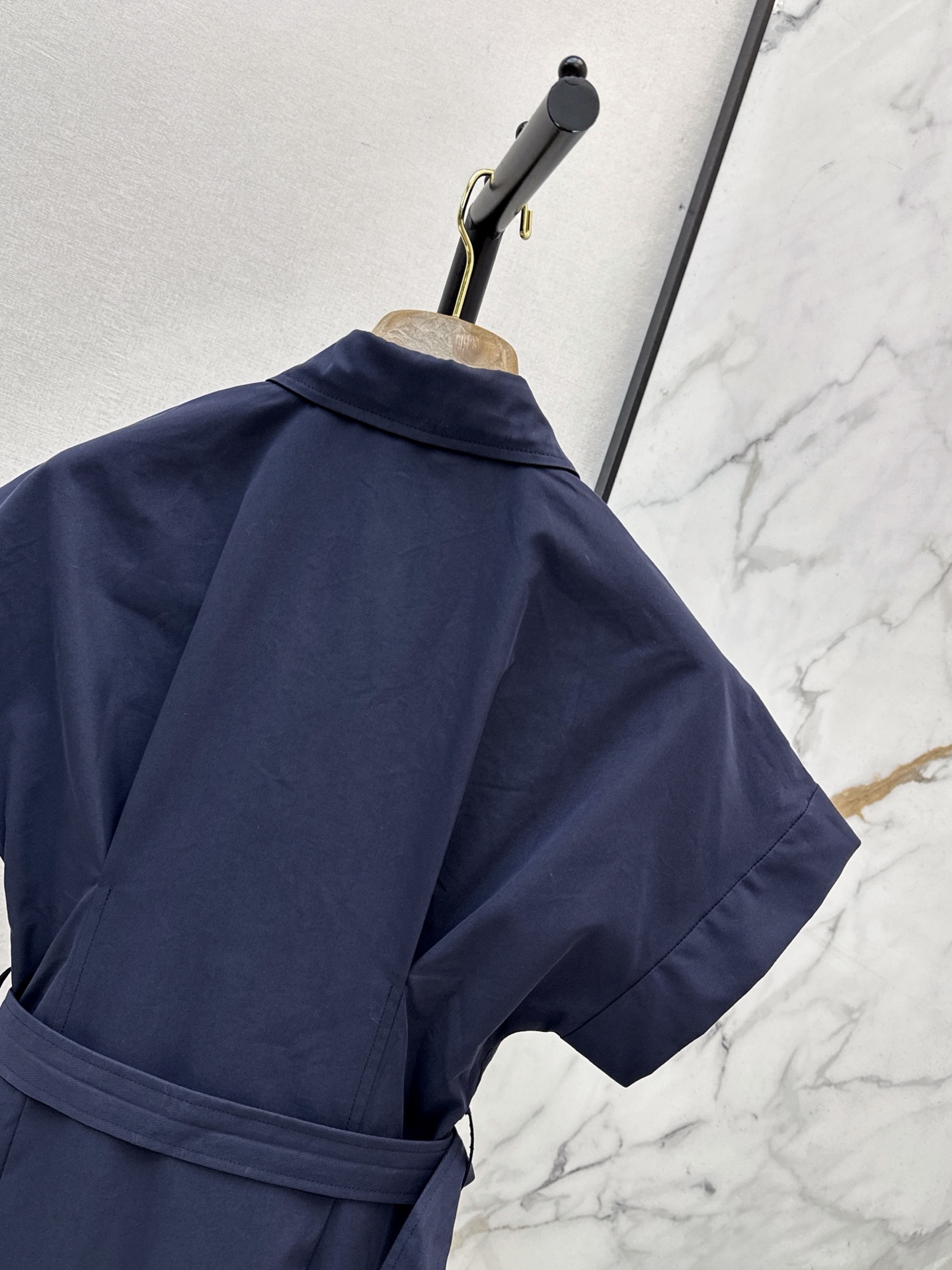 Brun 26ss belted shirt dress