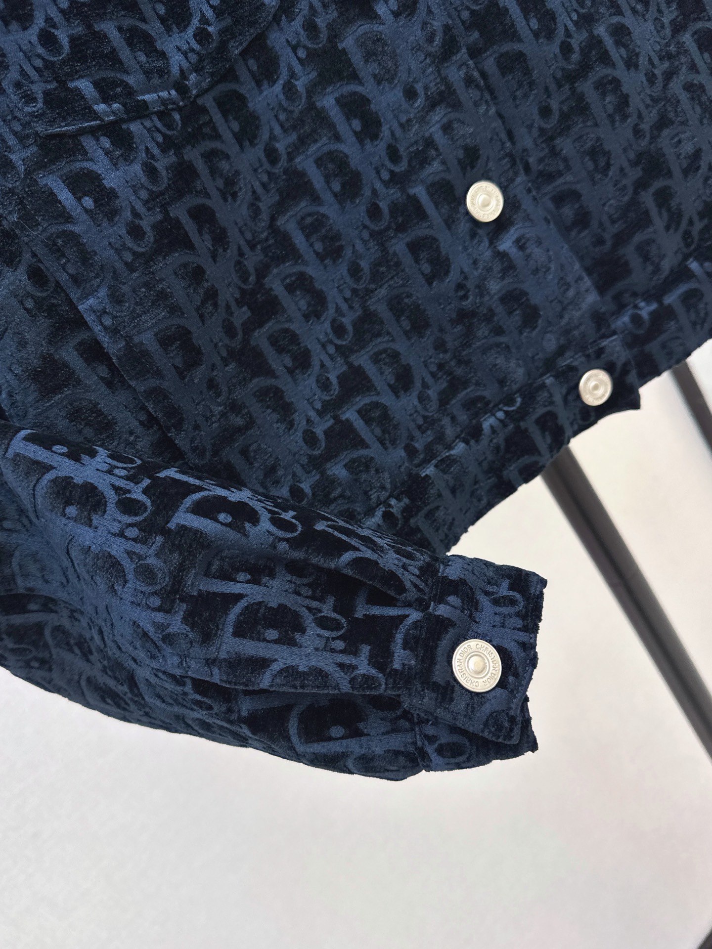 CD 26fw print cropped jacket