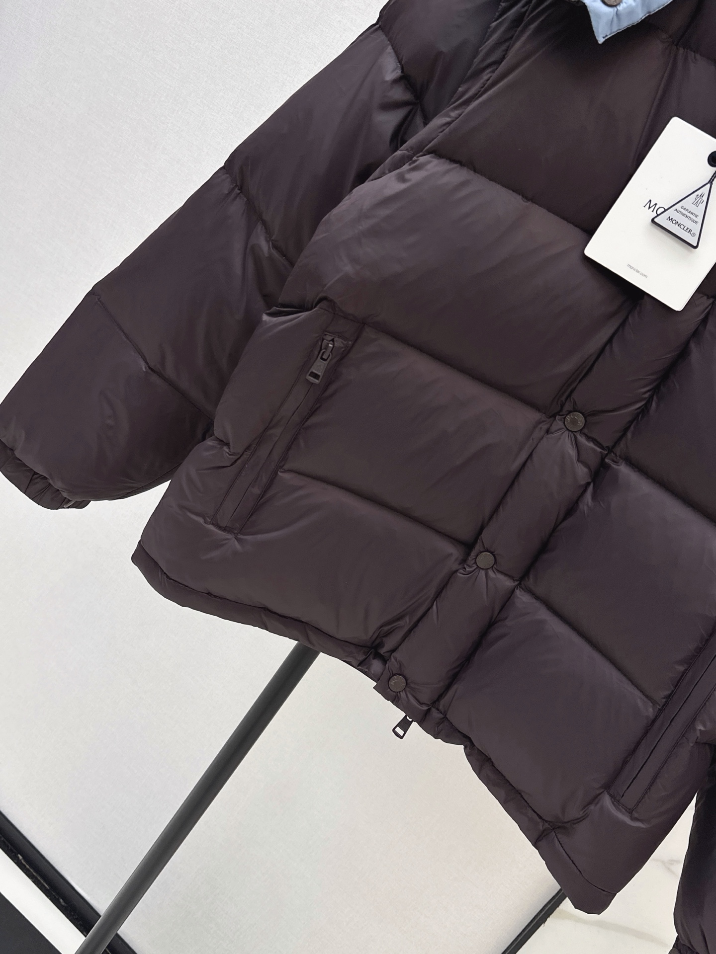 Monc 26fw detachable hooded down jacket