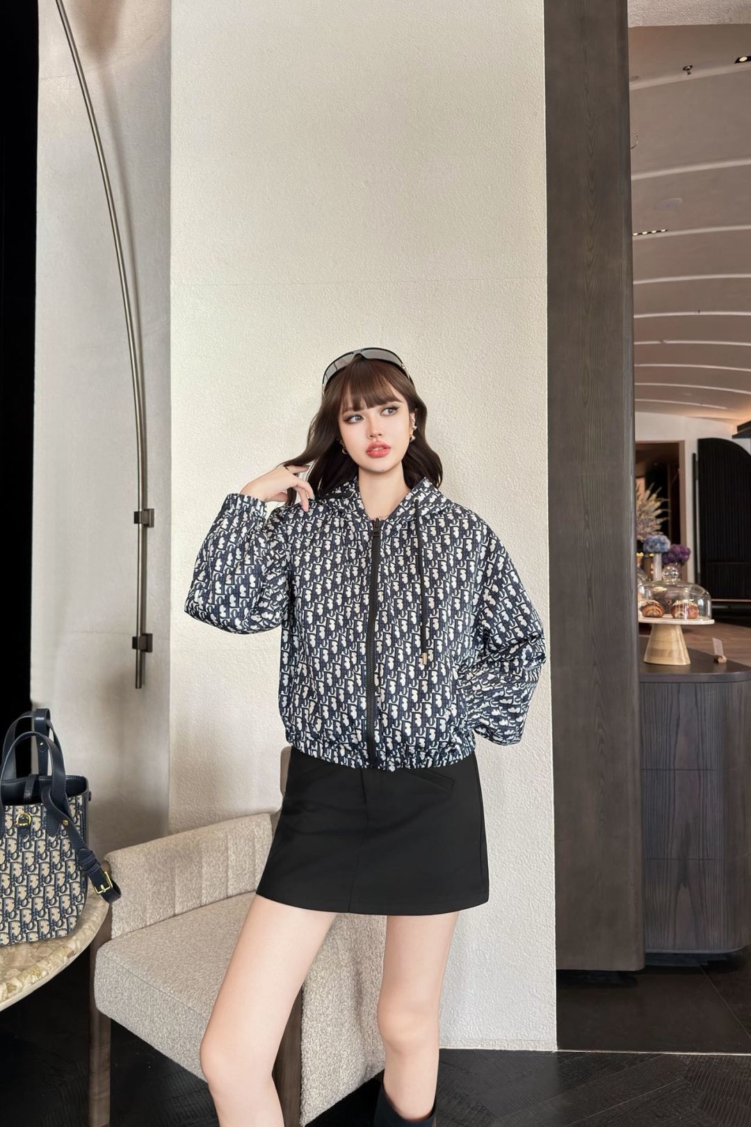 CD 26fw eversible hooded jacket