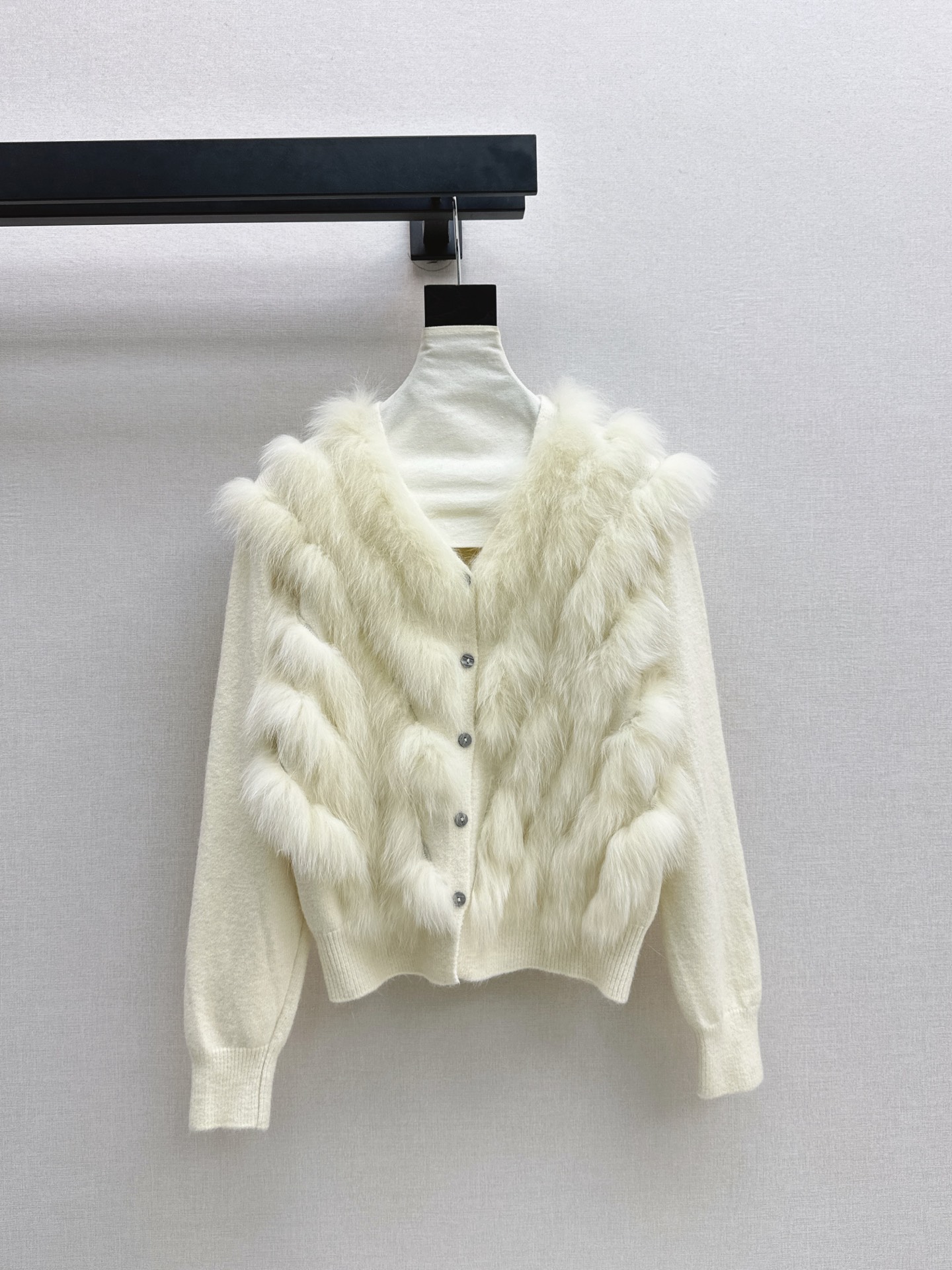 Fen 26fw wool knit jacket