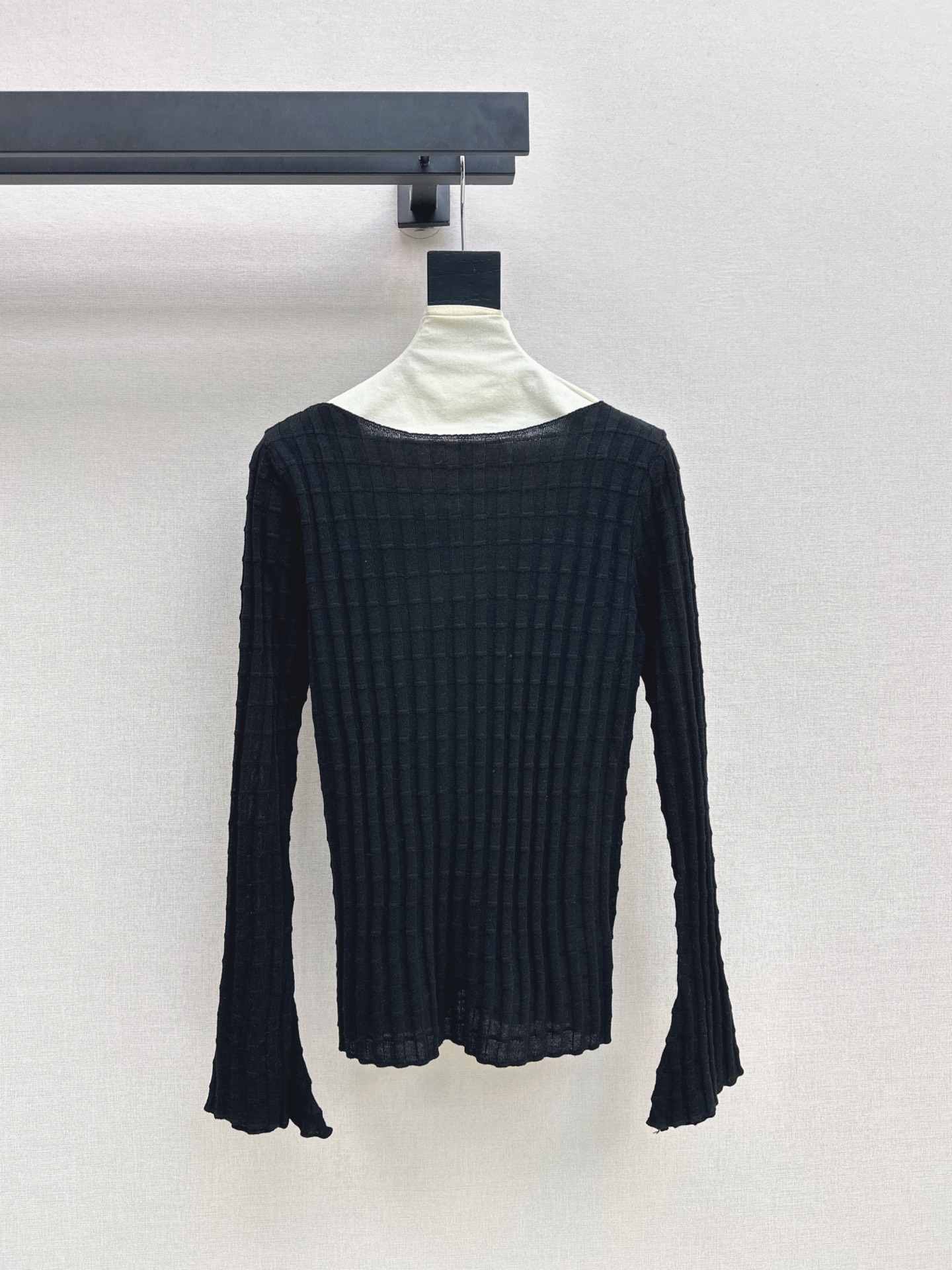 Brun 26fw slim-fit knitwear