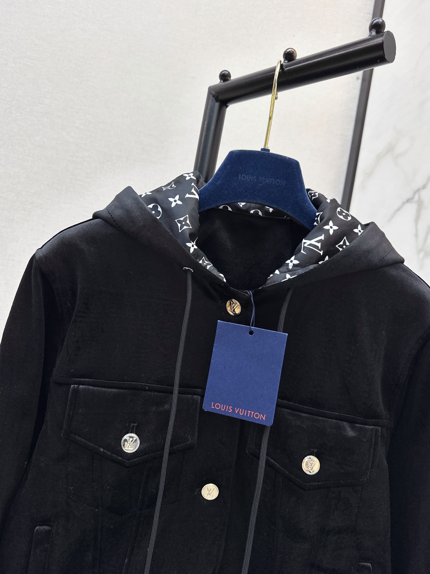 Loui 26fw hooded casual jacket