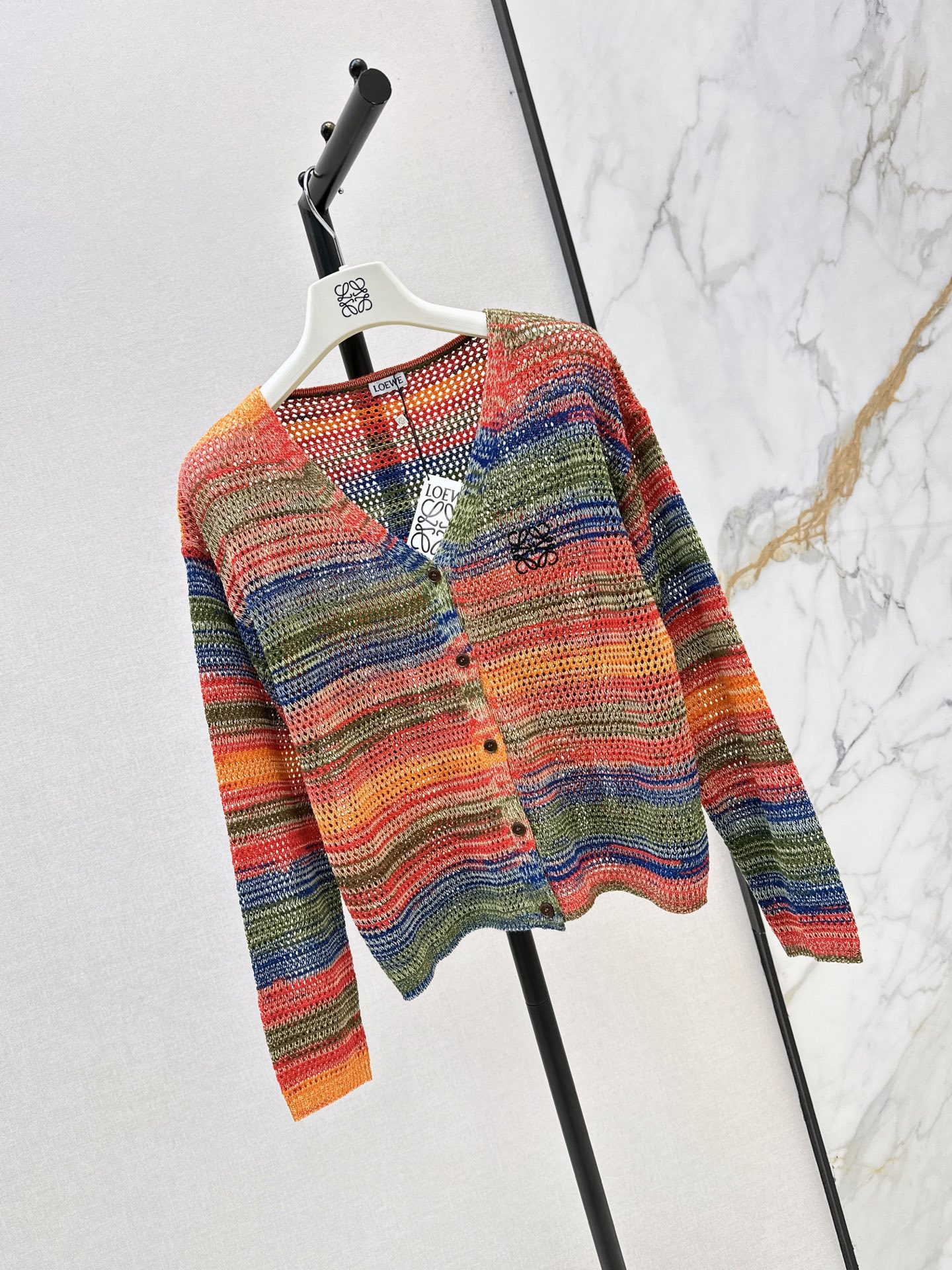 Loe 26fw stripe knitwear