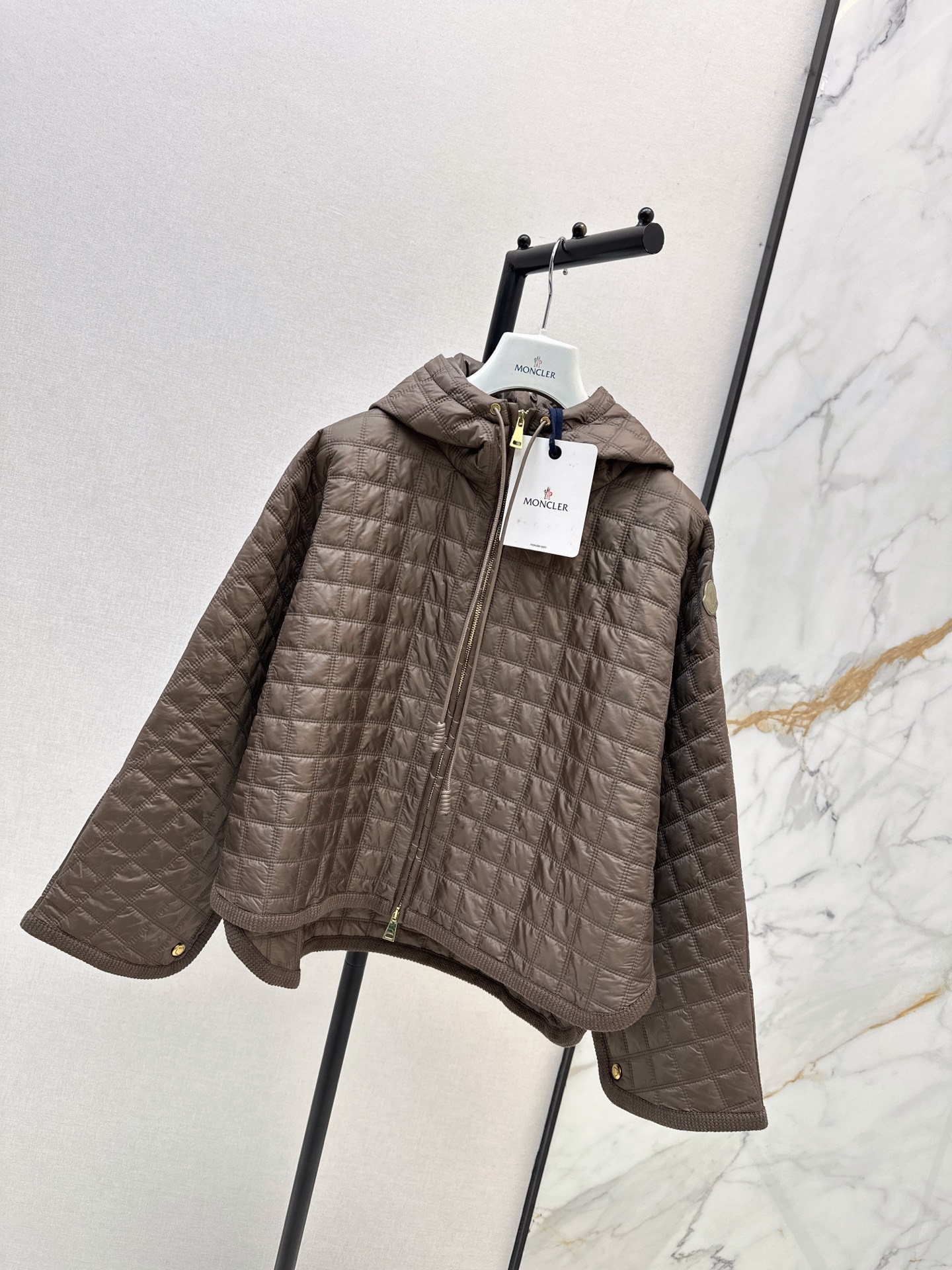 Monc 26fw hooded padded jacket