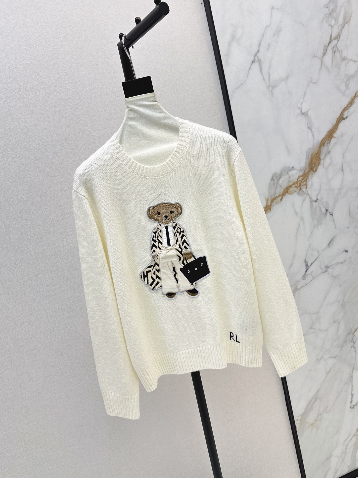 Ralp 26fw embroidery sweater