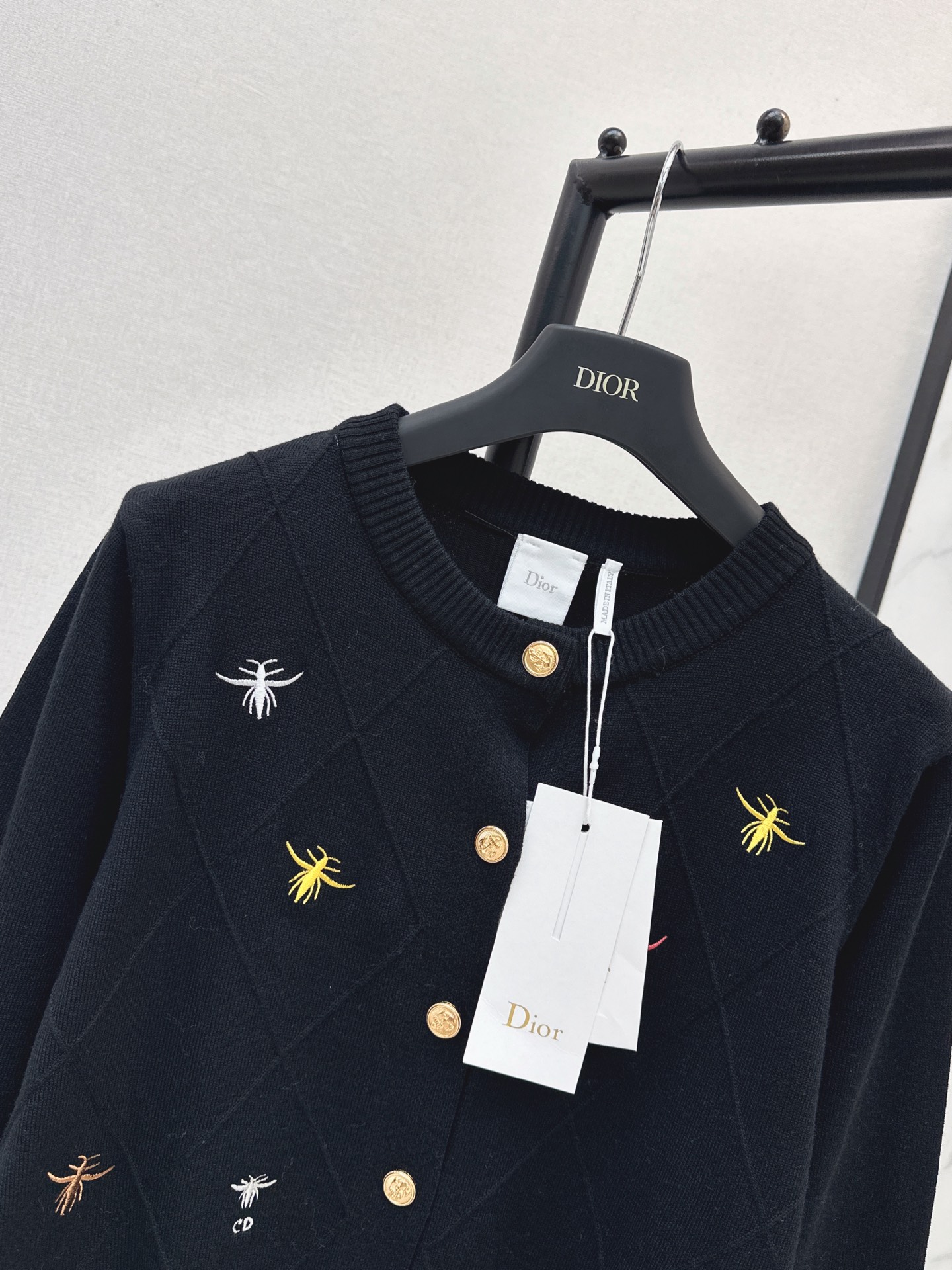 CD 26fw embroidery cardigan